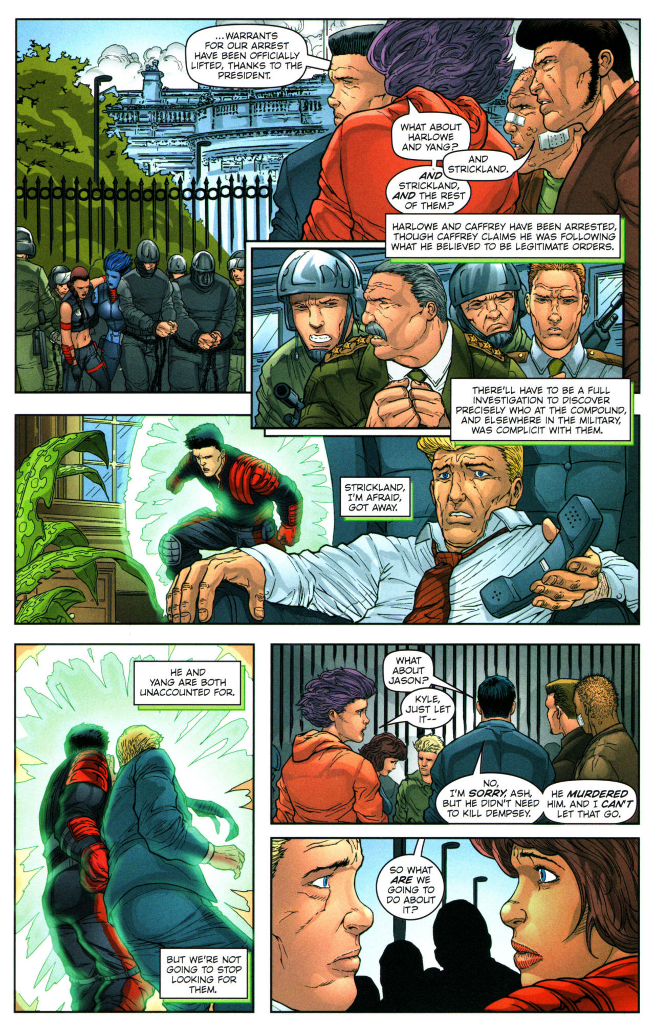 Read online Helios: Under the Gun comic -  Issue #4 - 31