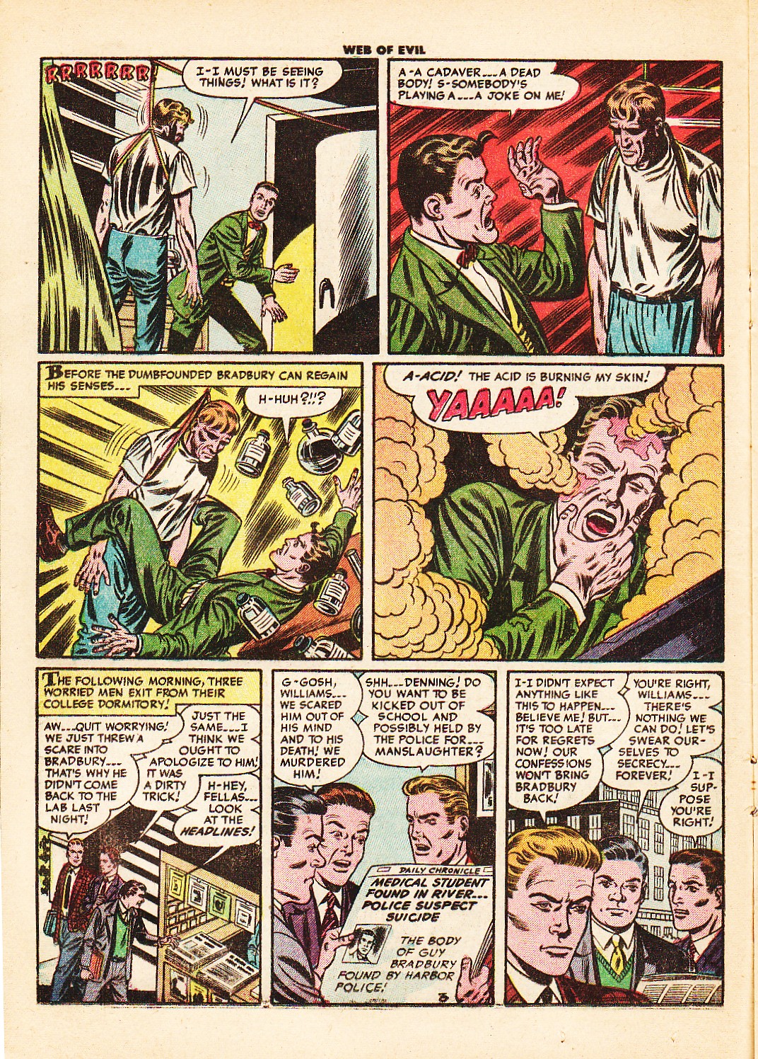 Read online Web of Evil comic -  Issue #18 - 14
