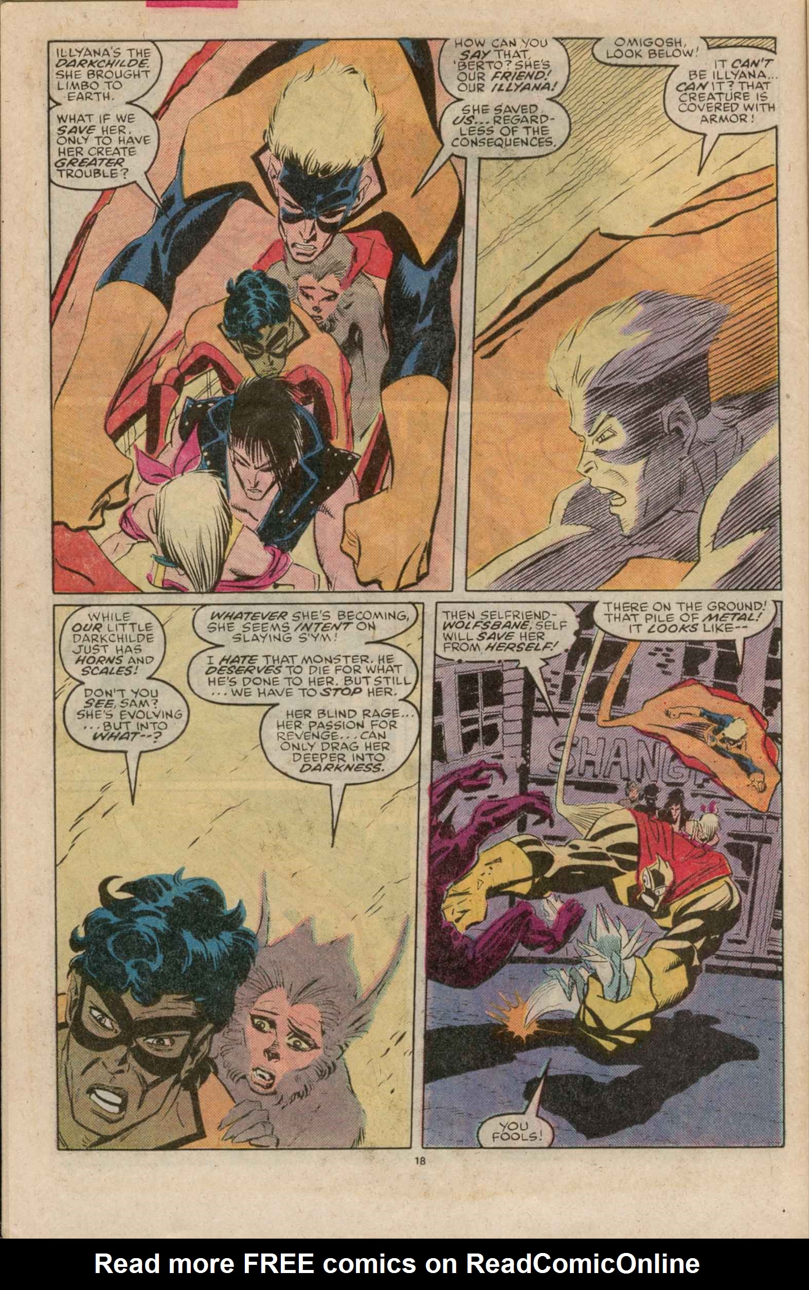 The New Mutants Issue #73 #80 - English 15