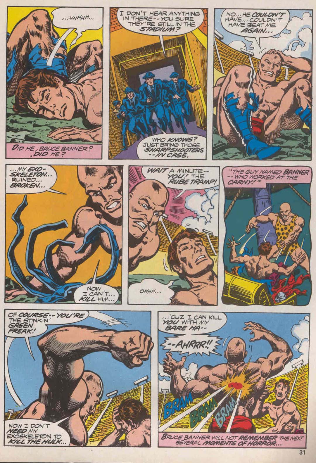 Read online Hulk (1978) comic -  Issue #12 - 31