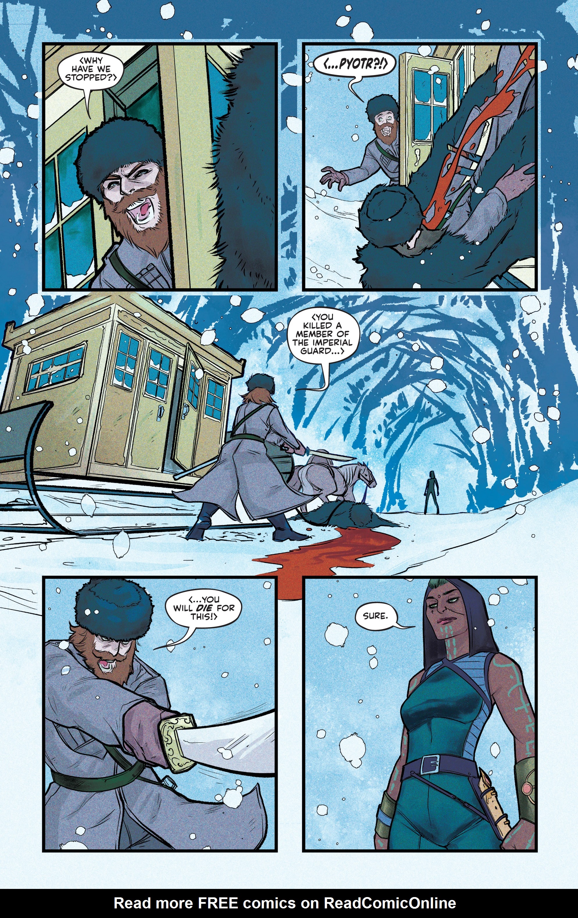 Read online Artemis and the Assassin comic -  Issue #1 - 5