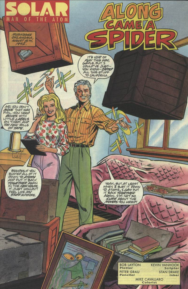 Read online Solar, Man of the Atom comic -  Issue #16 - 2