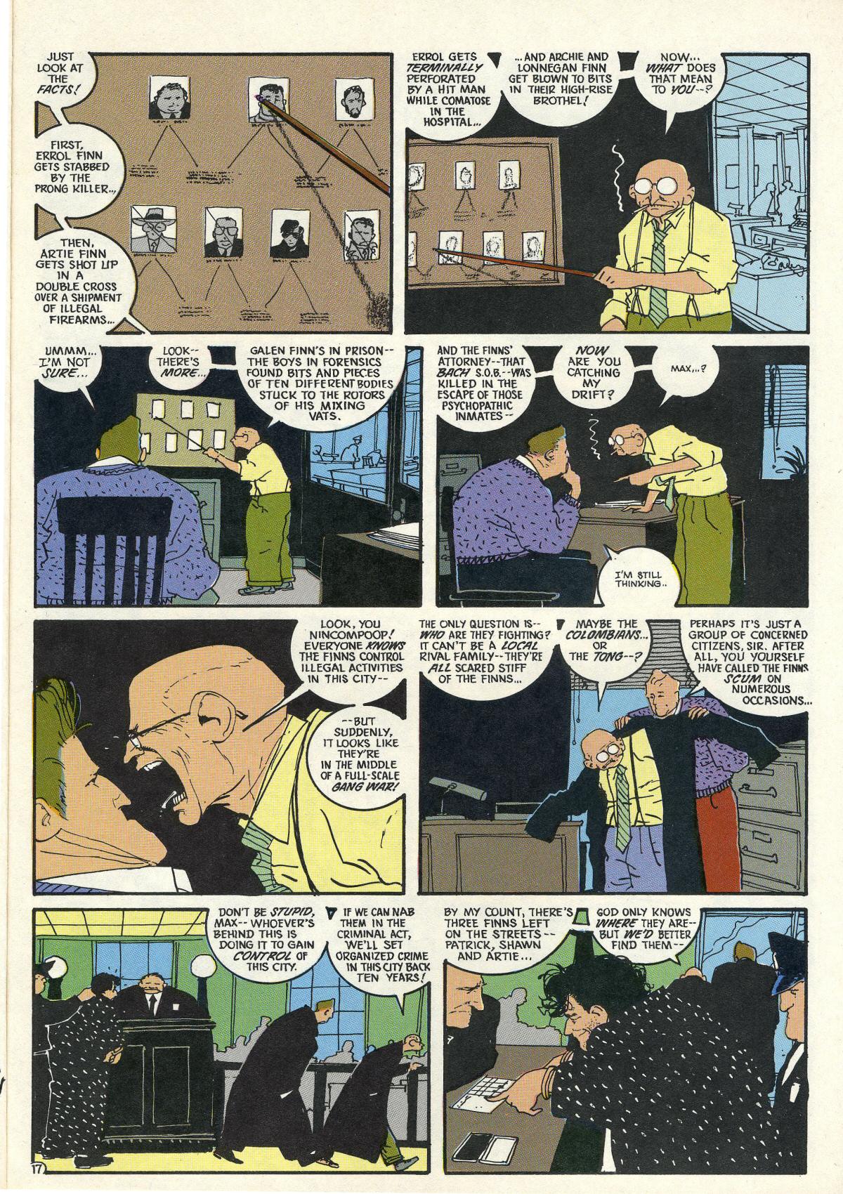 Read online The Shadow (1987) comic -  Issue #12 - 21