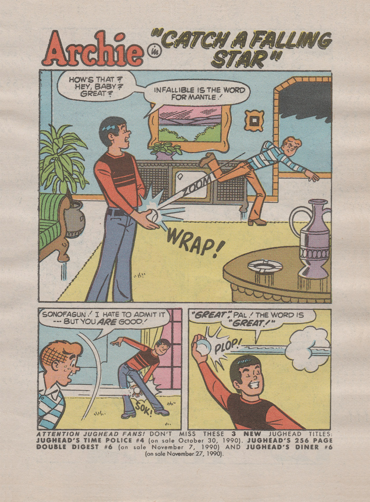 Read online Jughead with Archie Digest Magazine comic -  Issue #102 - 110