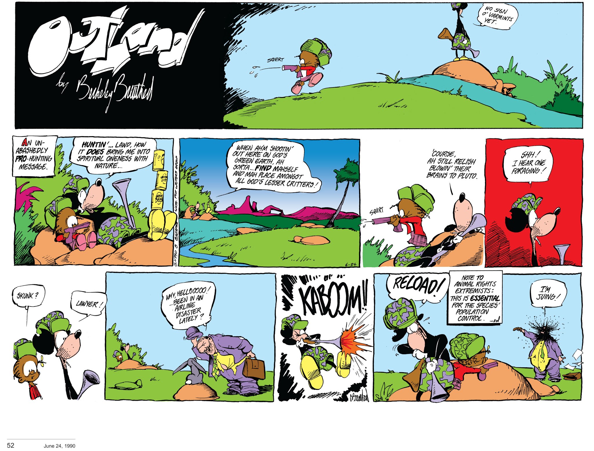 Read online Berkeley Breathed’s Outland comic -  Issue # TPB (Part 1) - 53