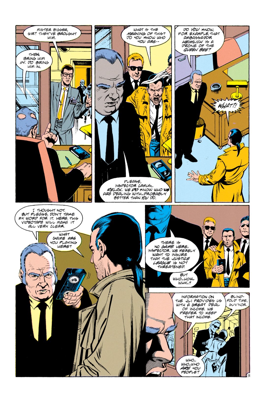 Read online Justice League Europe comic -  Issue #30 - 12