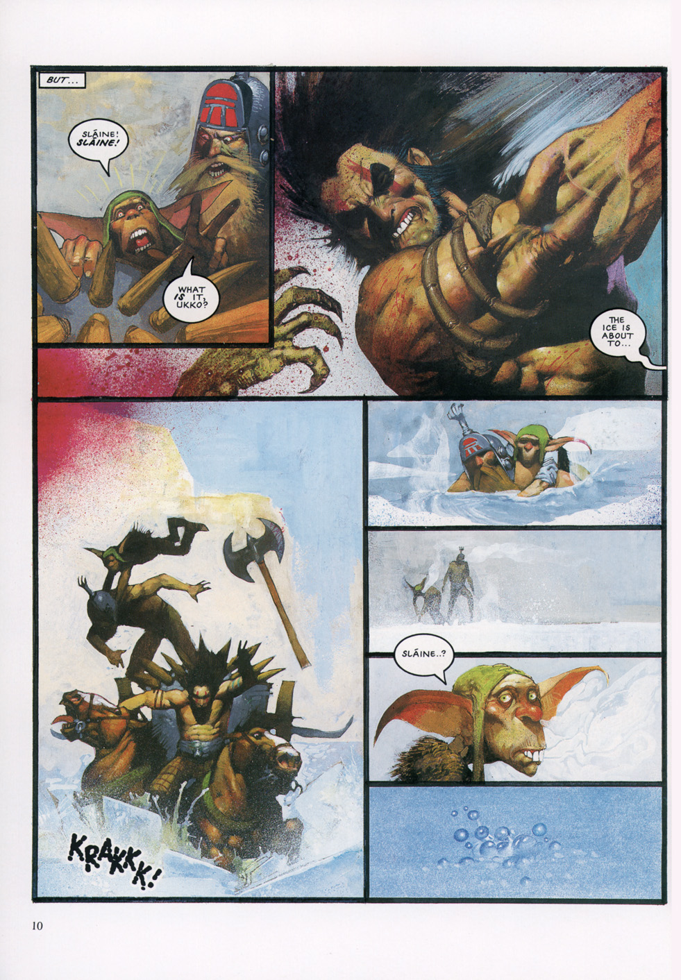 Read online Slaine: The Horned God (1993) comic -  Issue #5 - 11