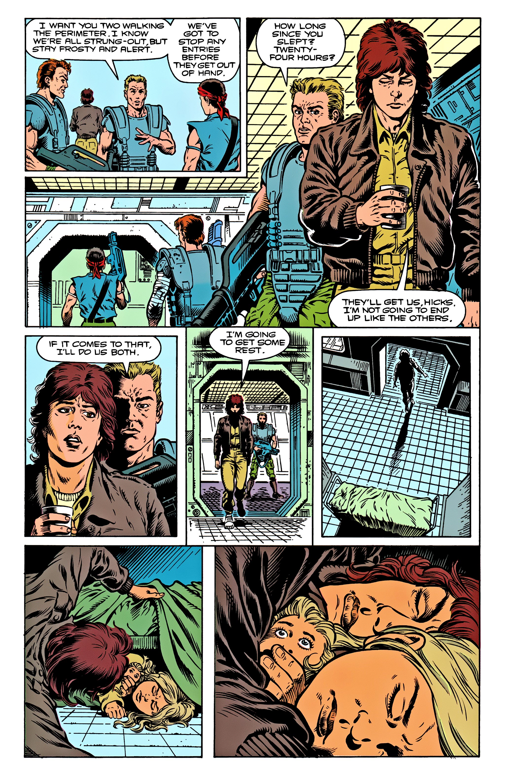 Read online Aliens: Newt's Tale comic -  Issue #2 - 21