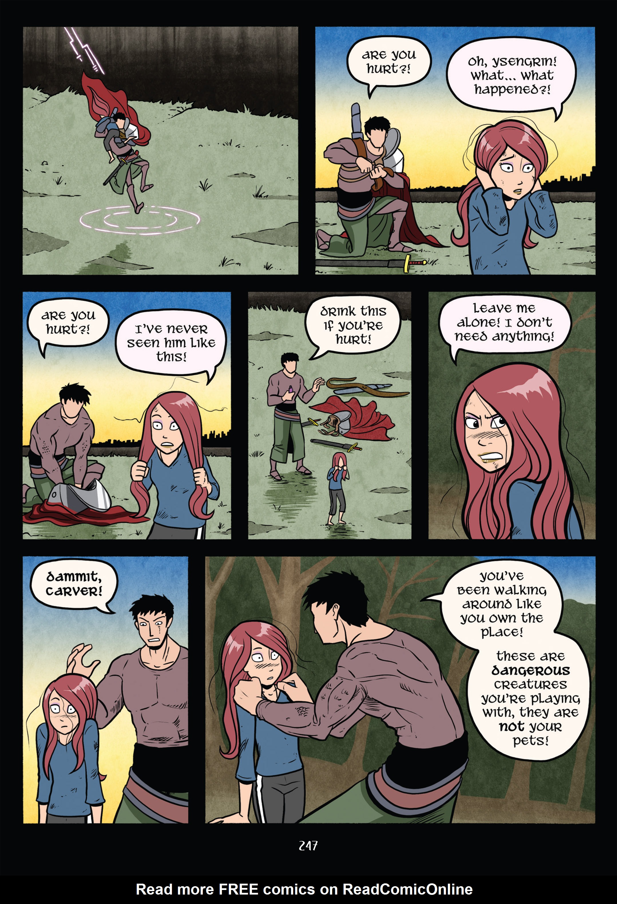 Read online Gunnerkrigg Court comic -  Issue # TPB 4 (Part 3) - 47