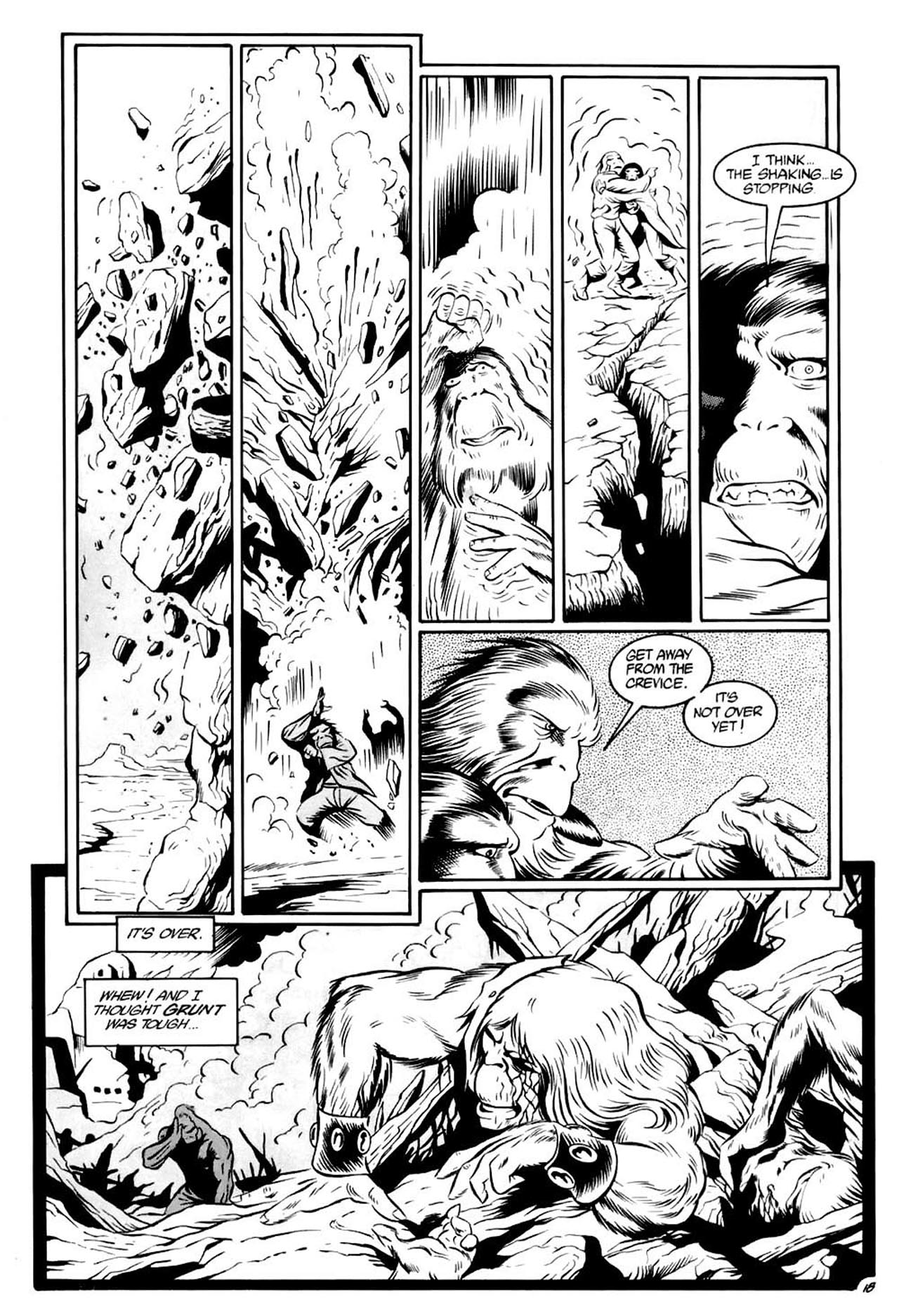 Read online Planet of the Apes (1990) comic -  Issue #7 - 20