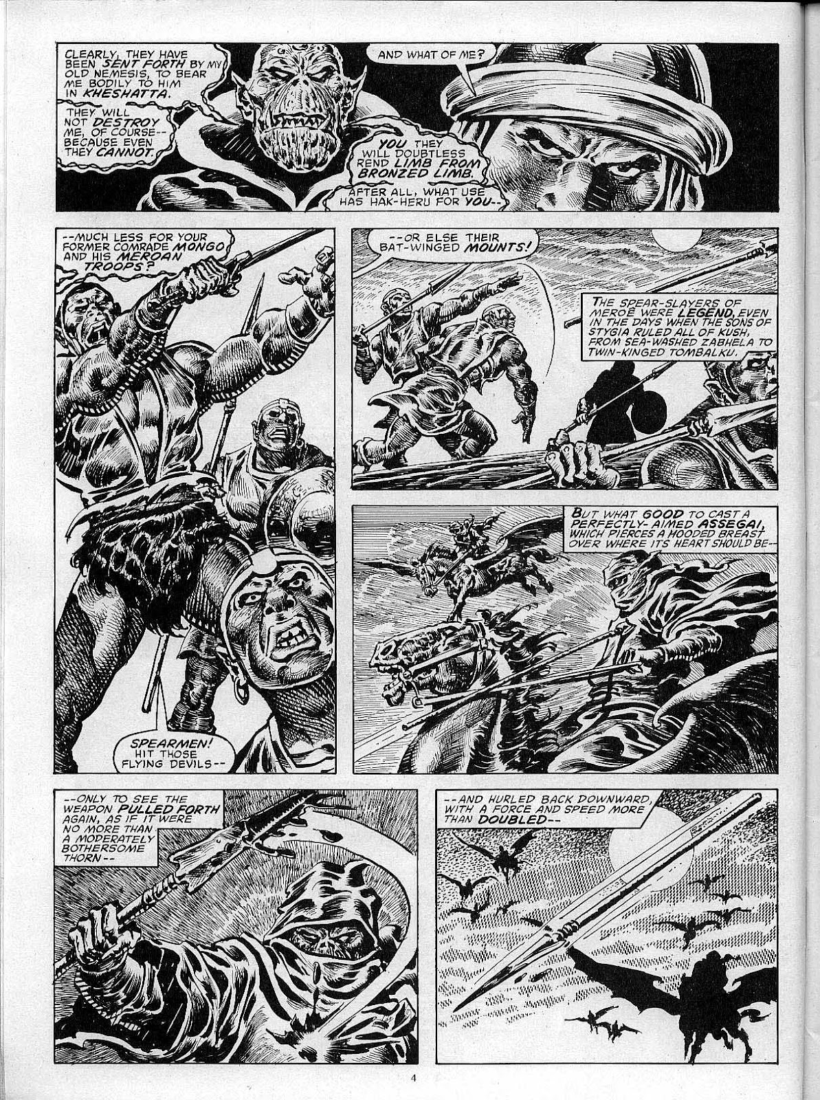 The Savage Sword Of Conan issue 204 - Page 6