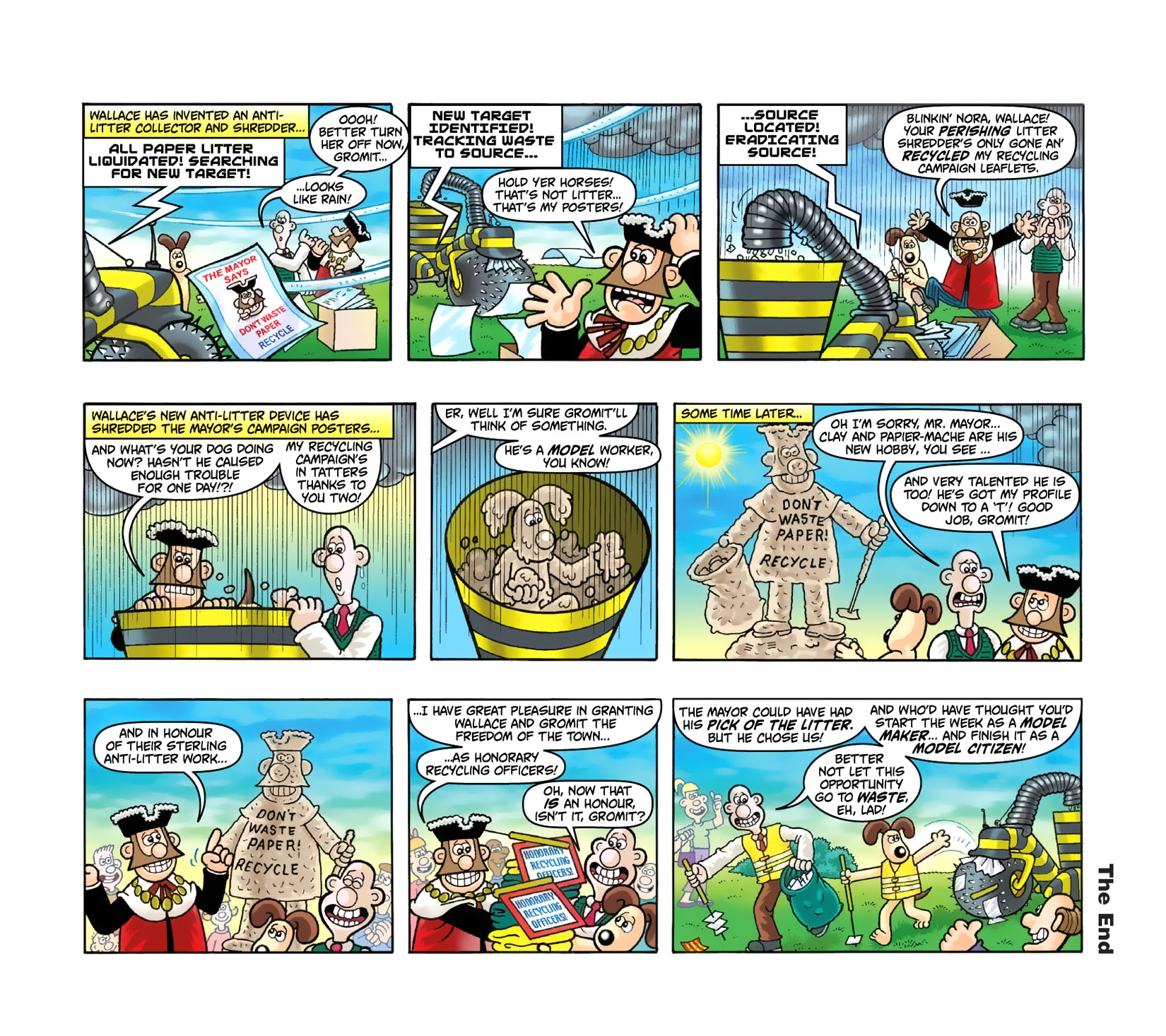 Read online Wallace & Gromit Dailies comic -  Issue #7 - 13