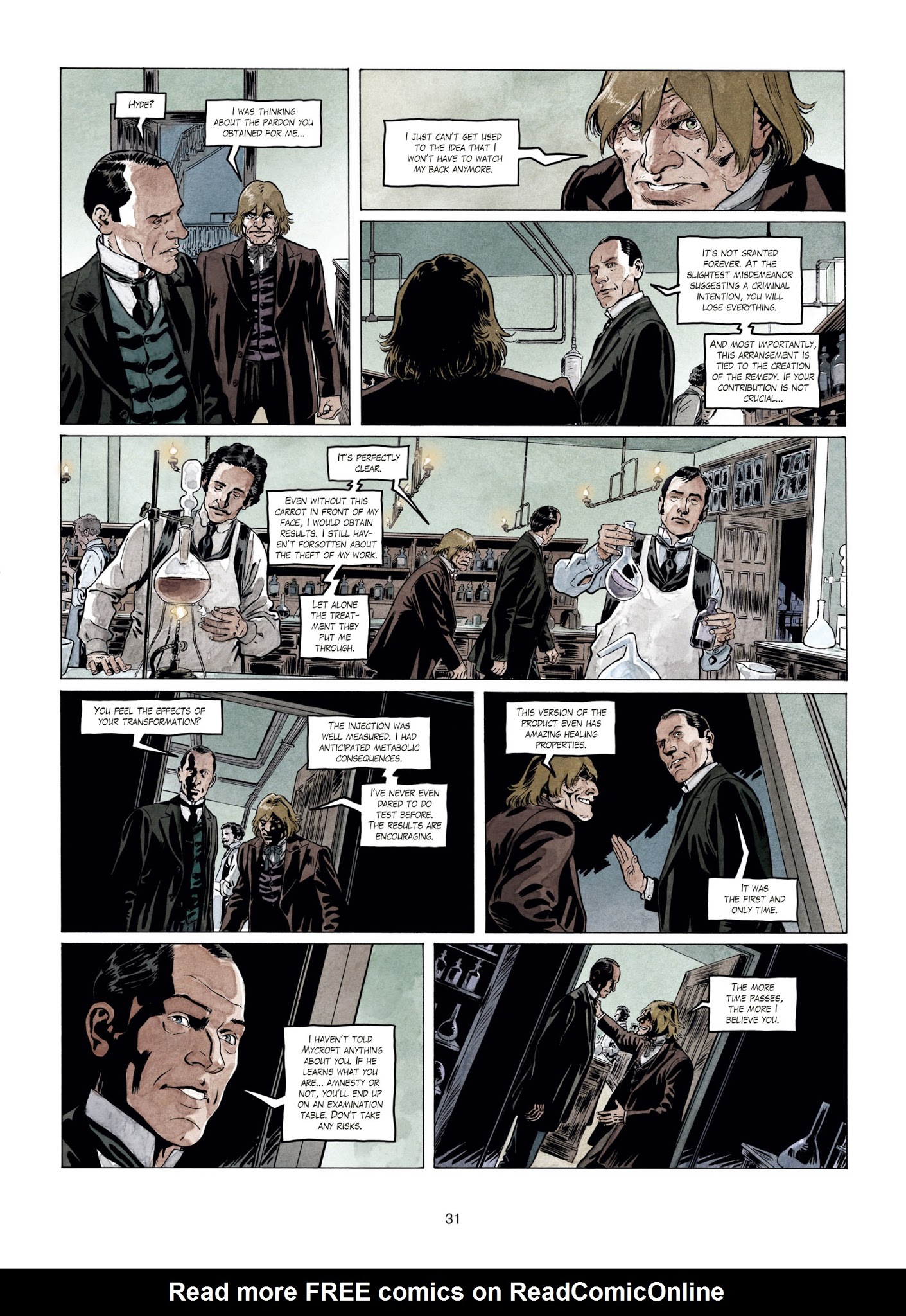 Read online Sherlock Holmes Society comic -  Issue #3 - 31