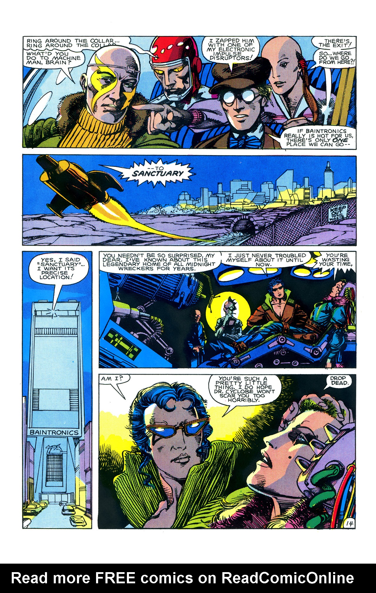 Read online Machine Man 2020 comic -  Issue #1 - 42