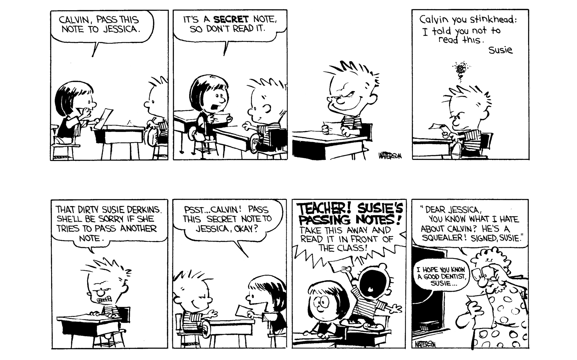 Read online Calvin and Hobbes comic -  Issue #1 - 38