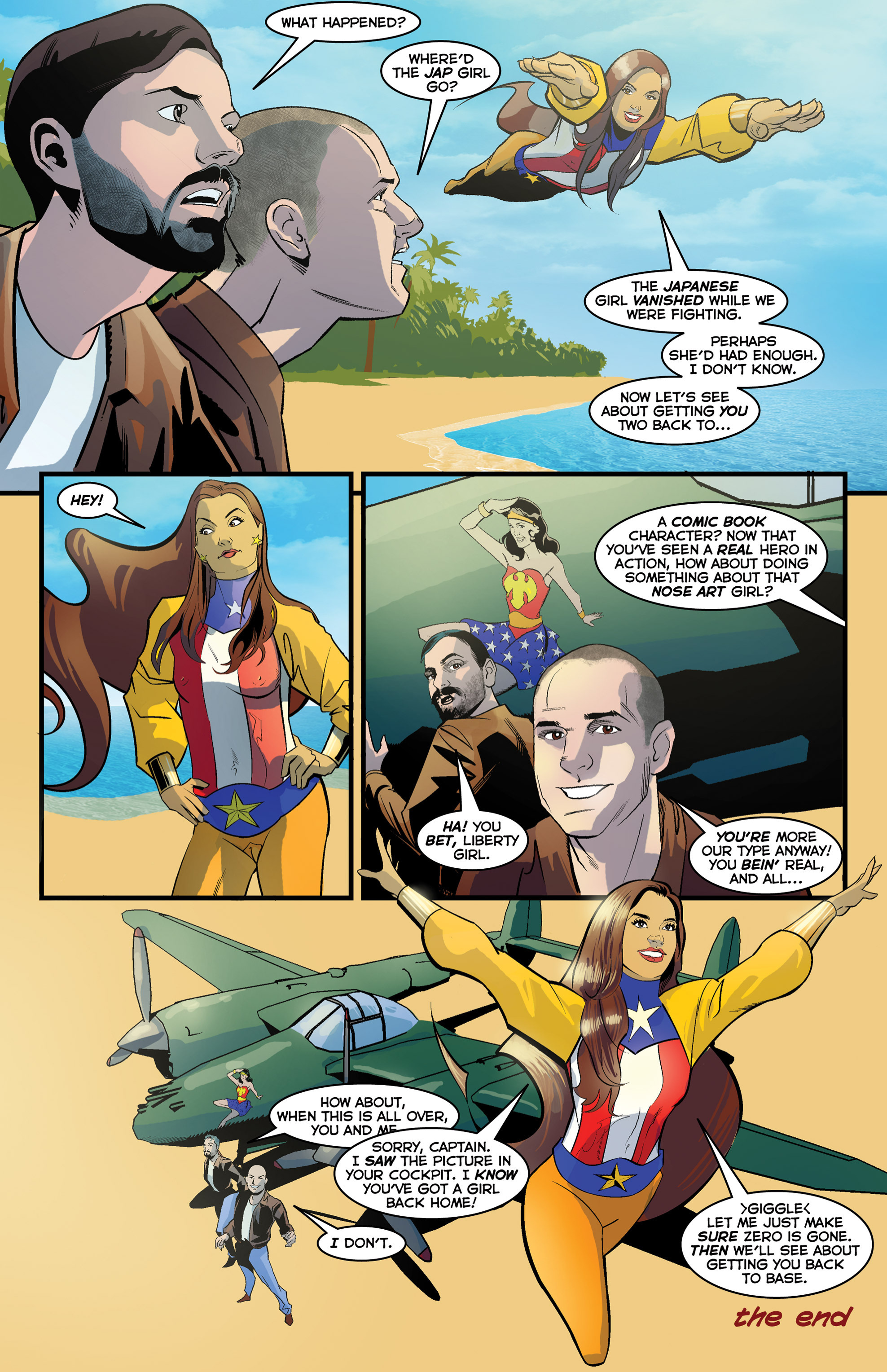 Read online Liberty Comics comic -  Issue #7 - 11