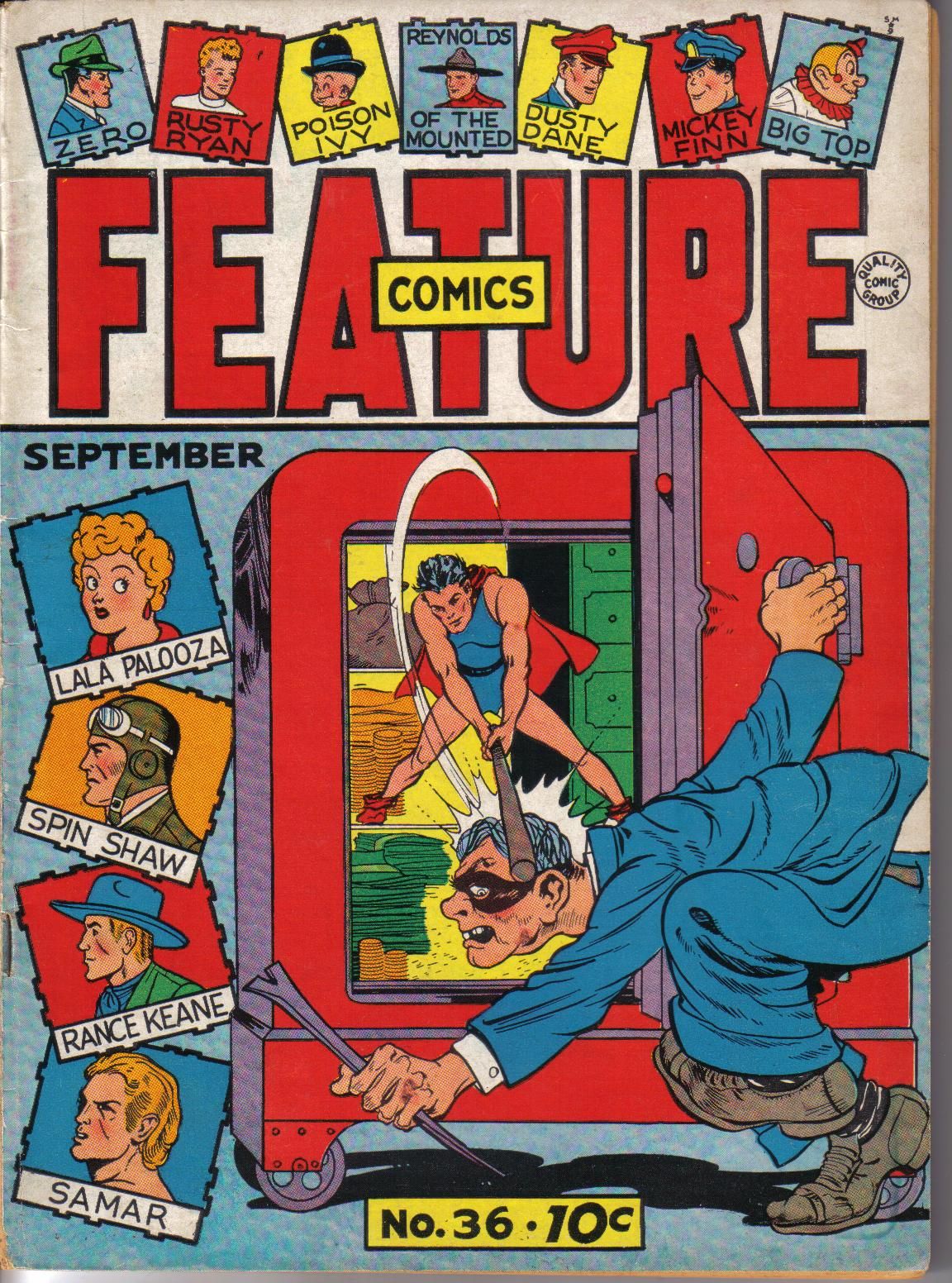 Read online Feature Comics comic -  Issue #36 - 1