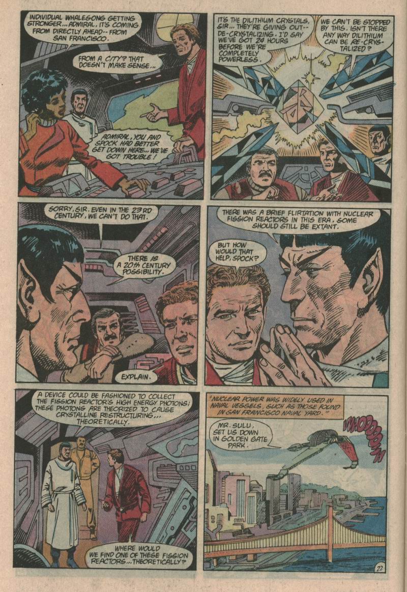 Read online Star Trek IV: The Voyage Home comic -  Issue # Full - 24