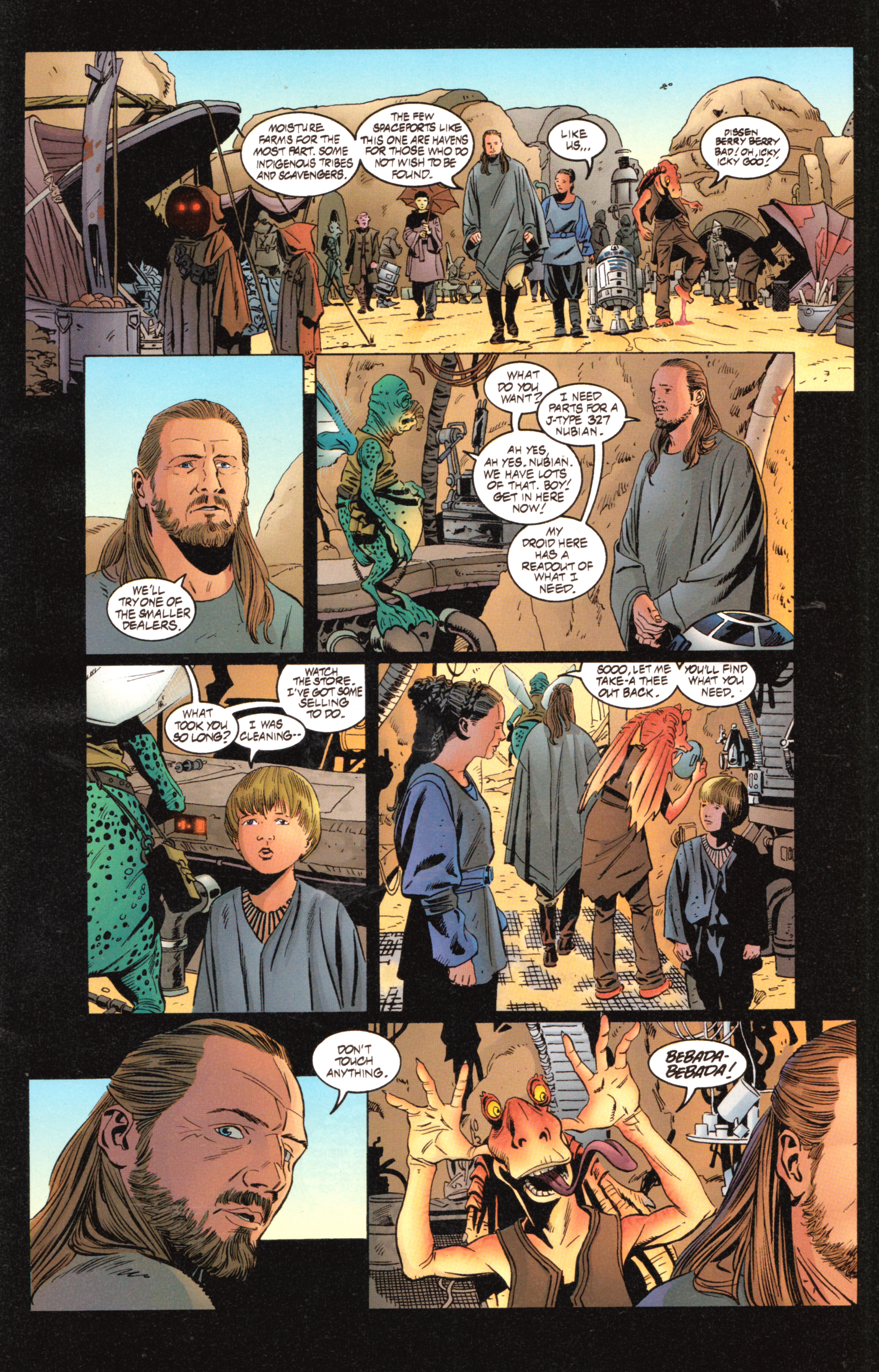 Star Wars Episode I The Phantom Menace Issue 2 | Read Star Wars Episode I The  Phantom Menace Issue 2 comic online in high quality. Read Full Comic online  for free -