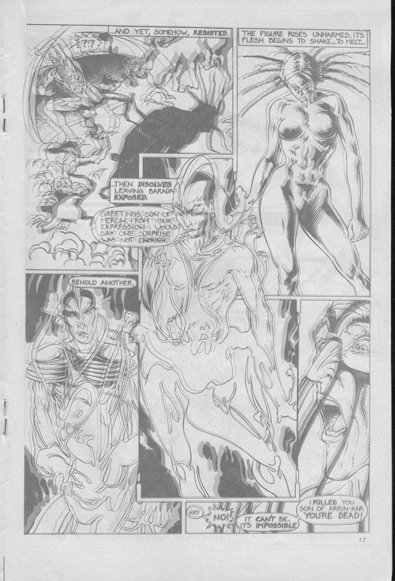 Read online Blackthorne 3-D Series comic -  Issue #2 - 19