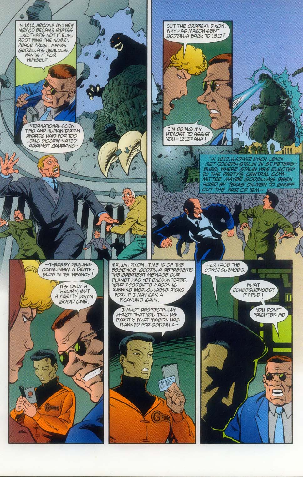 Read online Godzilla (1995) comic -  Issue #11 - 8
