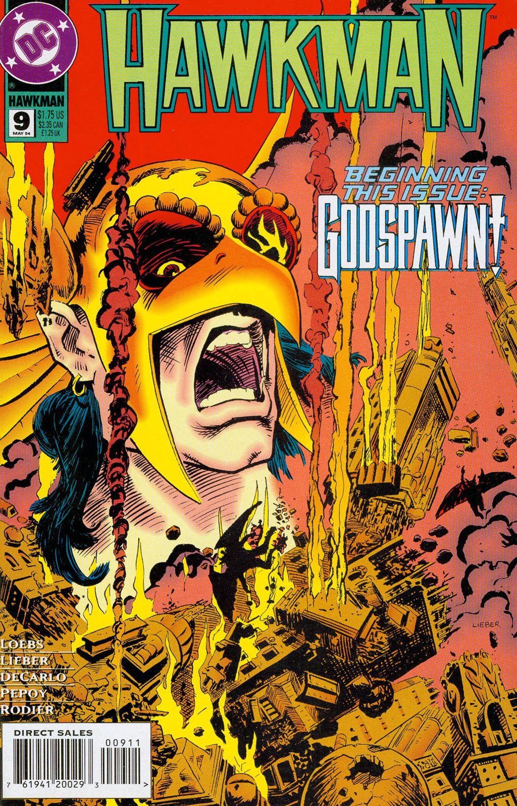 Read online Hawkman (1993) comic -  Issue #9 - 2