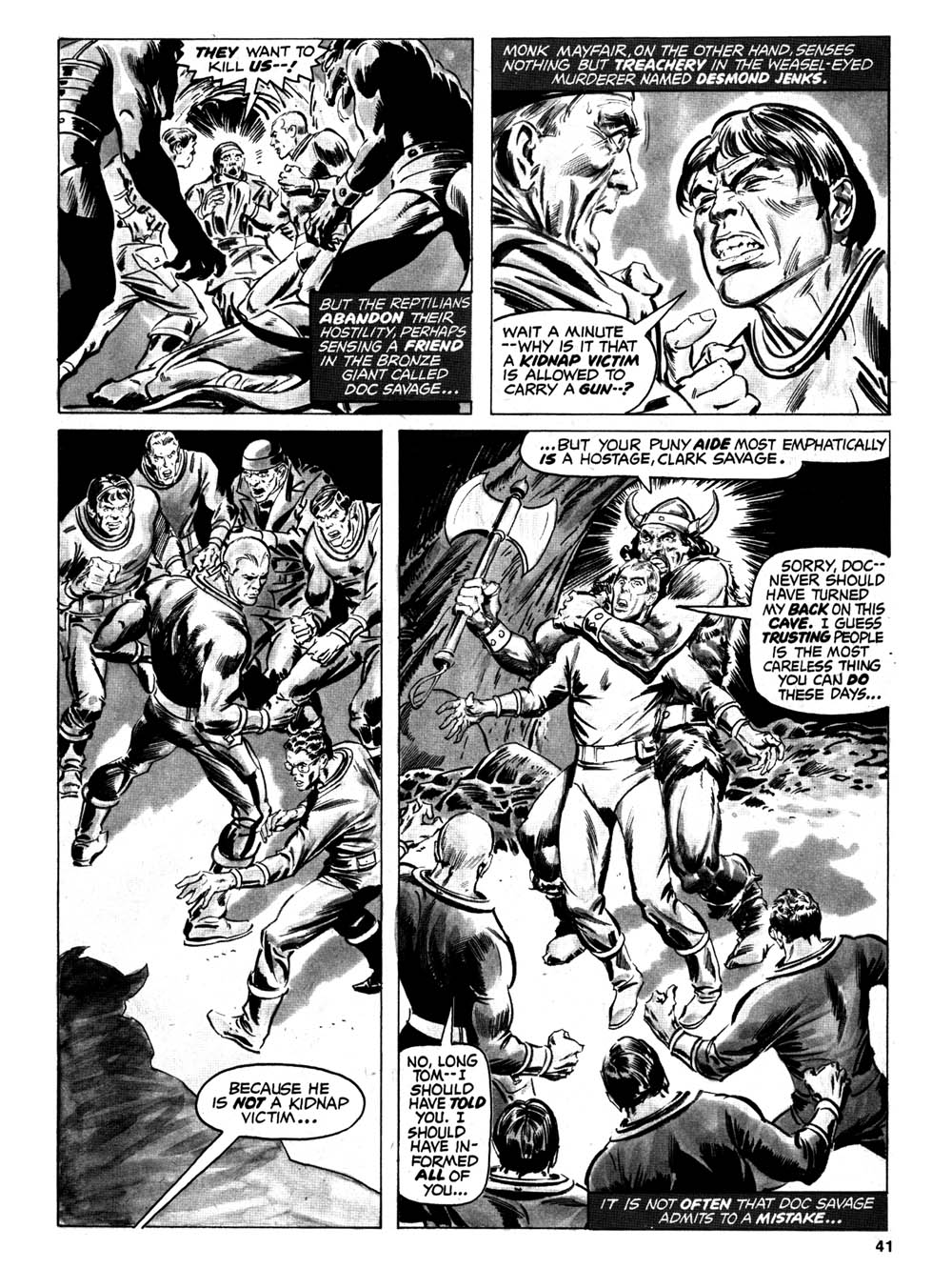 Read online Doc Savage (1975) comic -  Issue #2 - 41