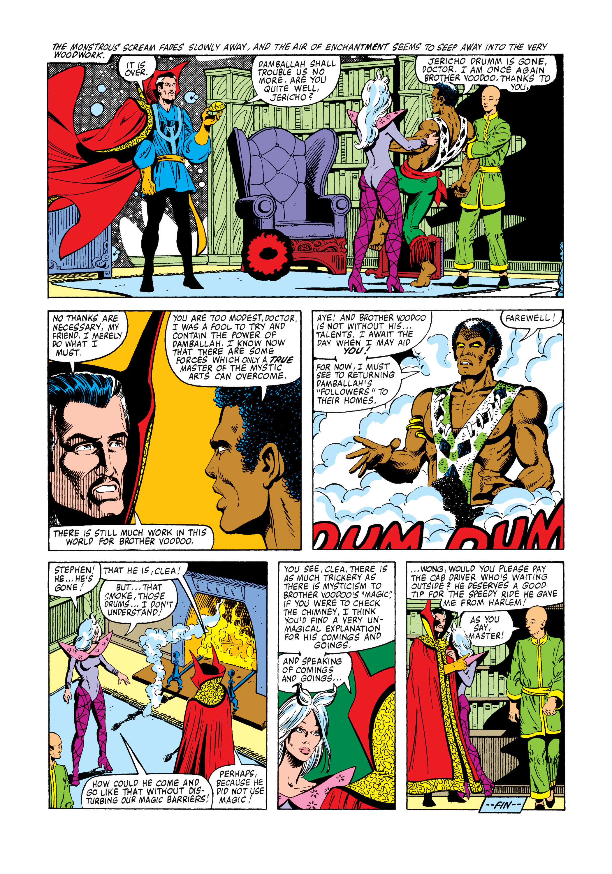 Read online Marvel Masterworks: Doctor Strange comic -  Issue # TPB 9 (Part 1) - 56