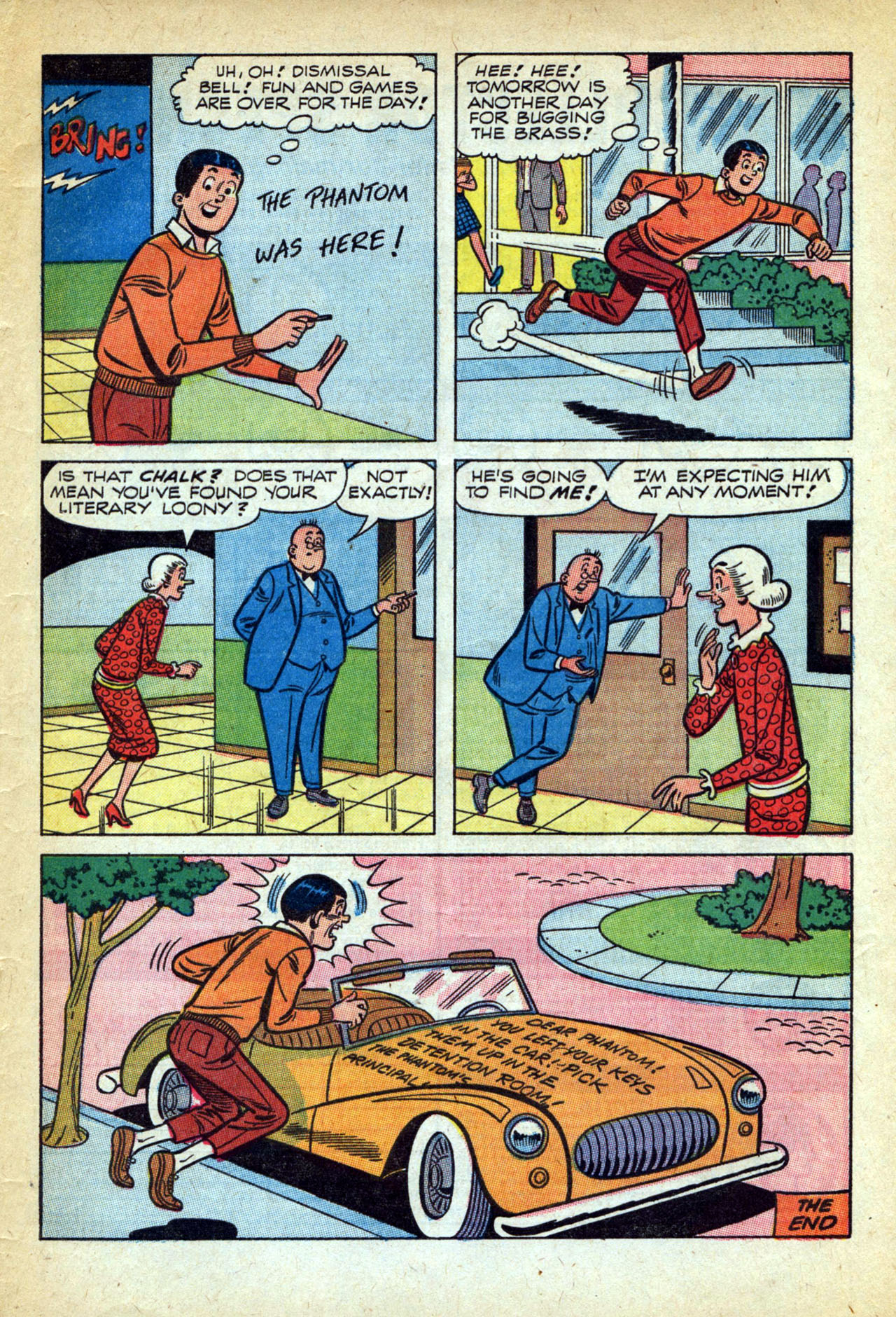 Read online Reggie and Me (1966) comic -  Issue #25 - 33