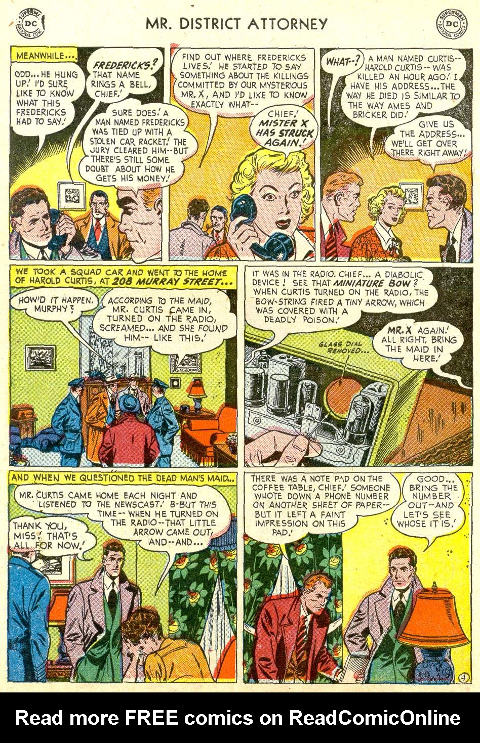 Read online Mr. District Attorney comic -  Issue #34 - 6