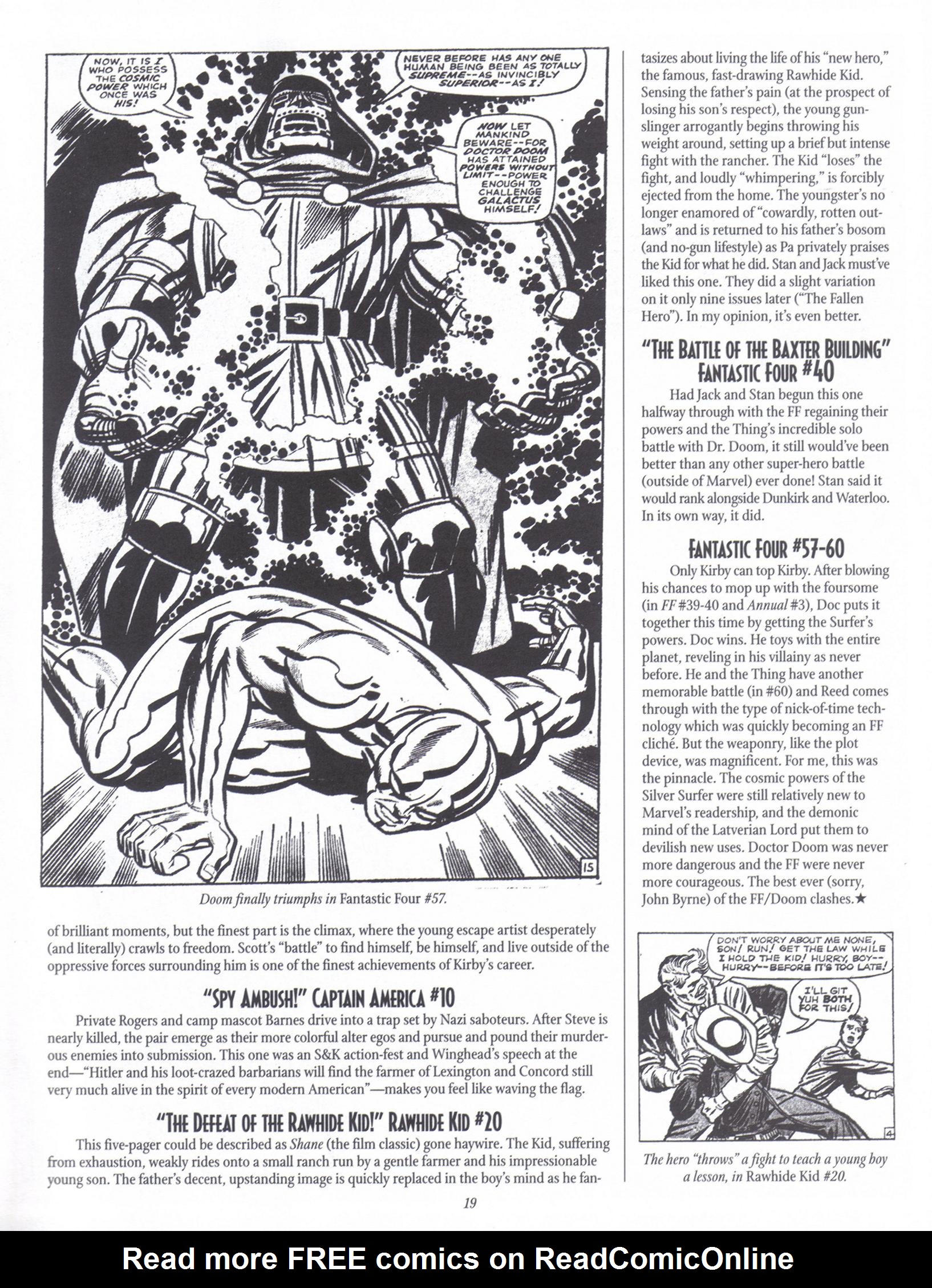 Read online The Jack Kirby Collector comic -  Issue #24 - 19