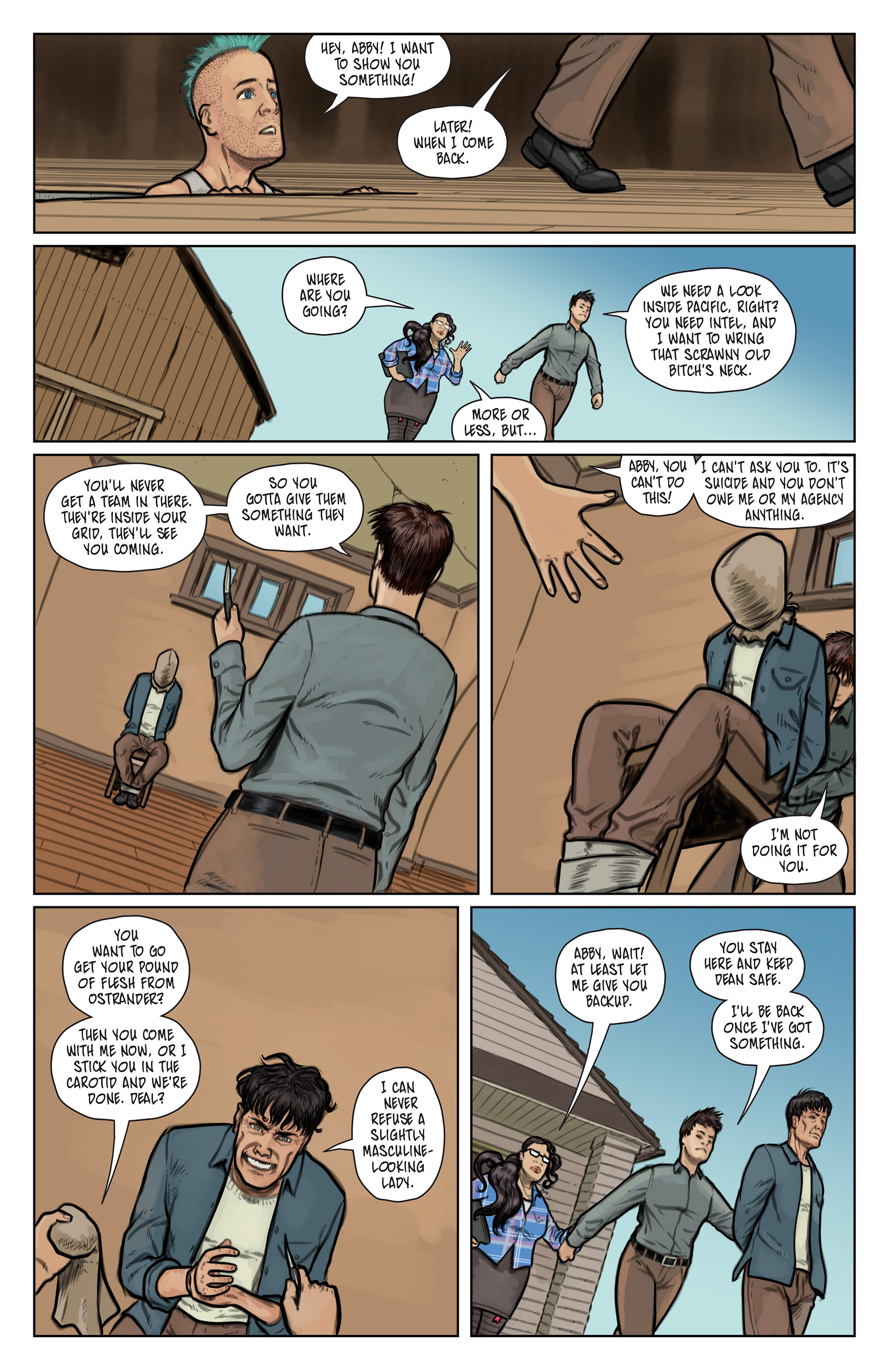 Read online Throwaways comic -  Issue #5 - 23