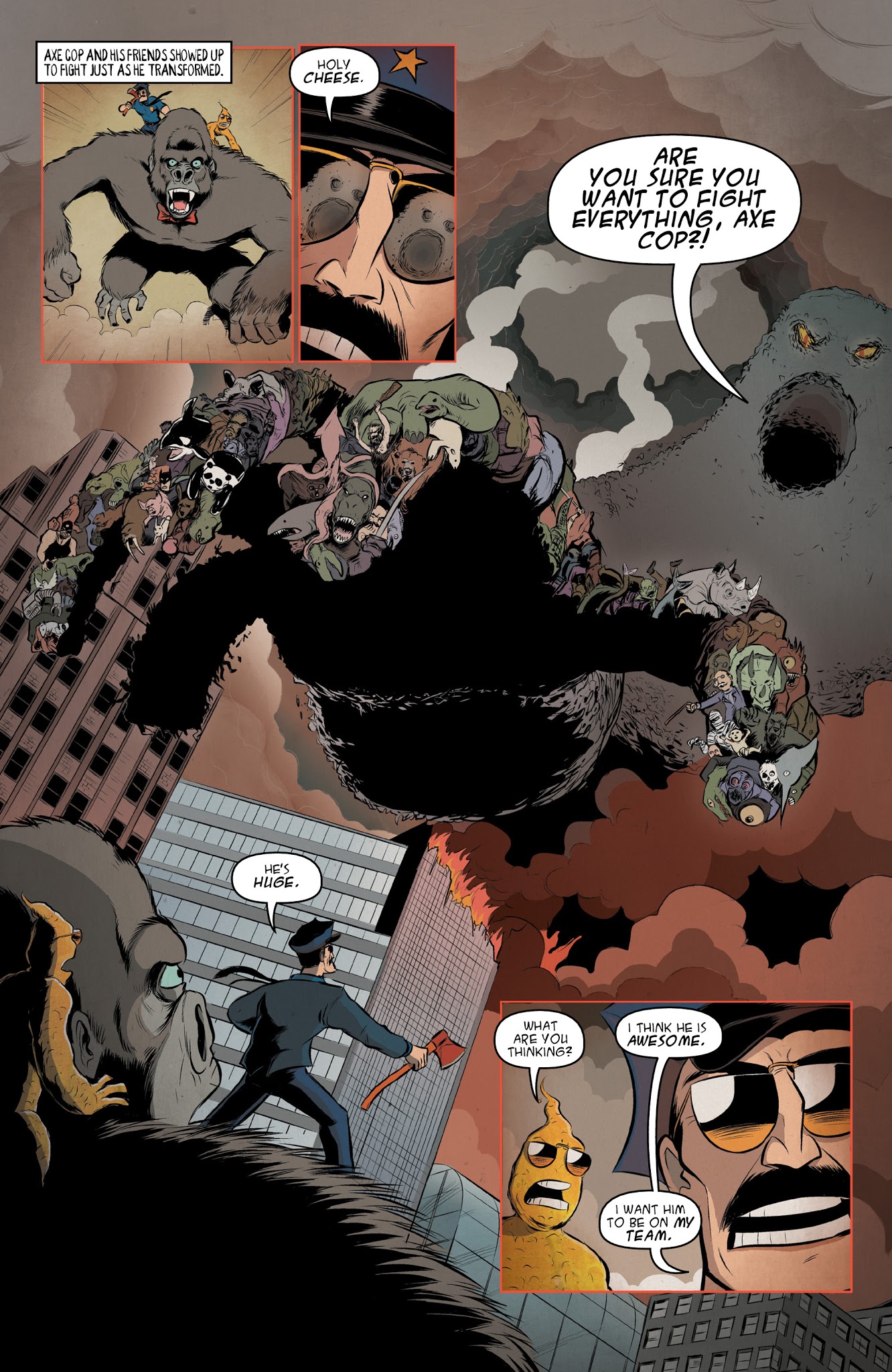 Read online Axe Cop comic -  Issue # TPB 4 - 62