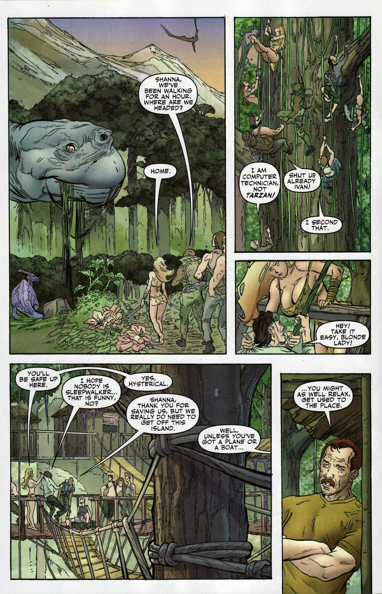 Read online Shanna the She-Devil: Survival of the Fittest comic -  Issue #1 - 18