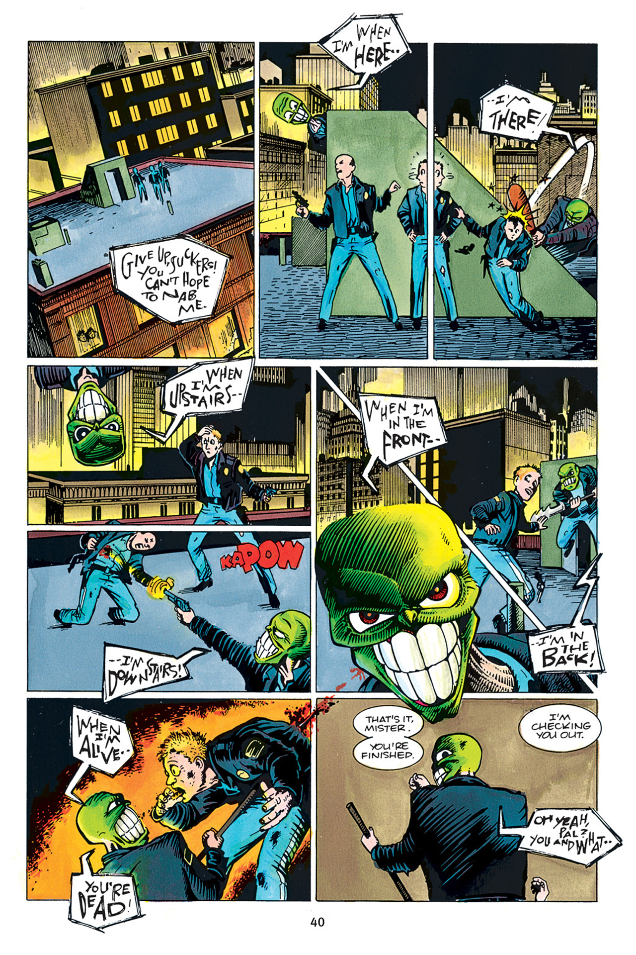 Read online The Mask Omnibus comic -  Issue # _TPB 1 - 40