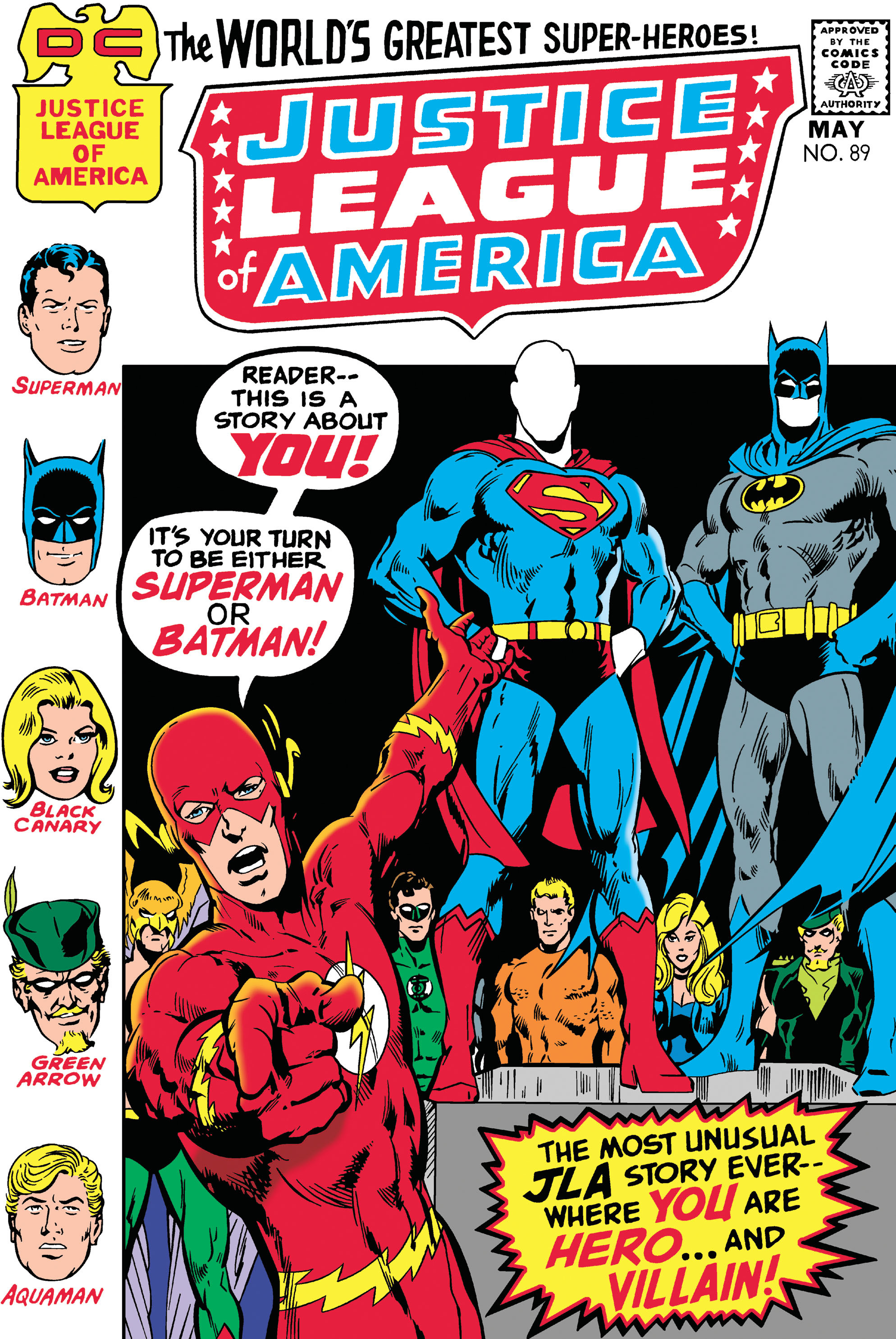 Read online Justice League of America (1960) comic -  Issue #89 - 1