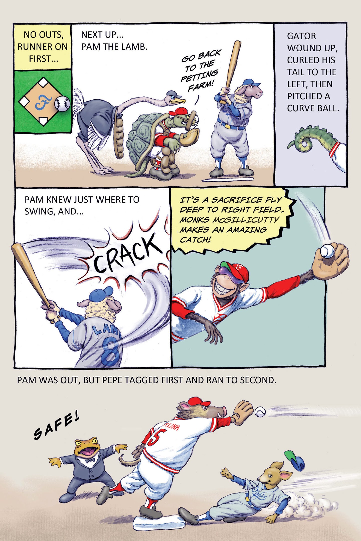 Read online Fuzzy Baseball comic -  Issue #1 - 26
