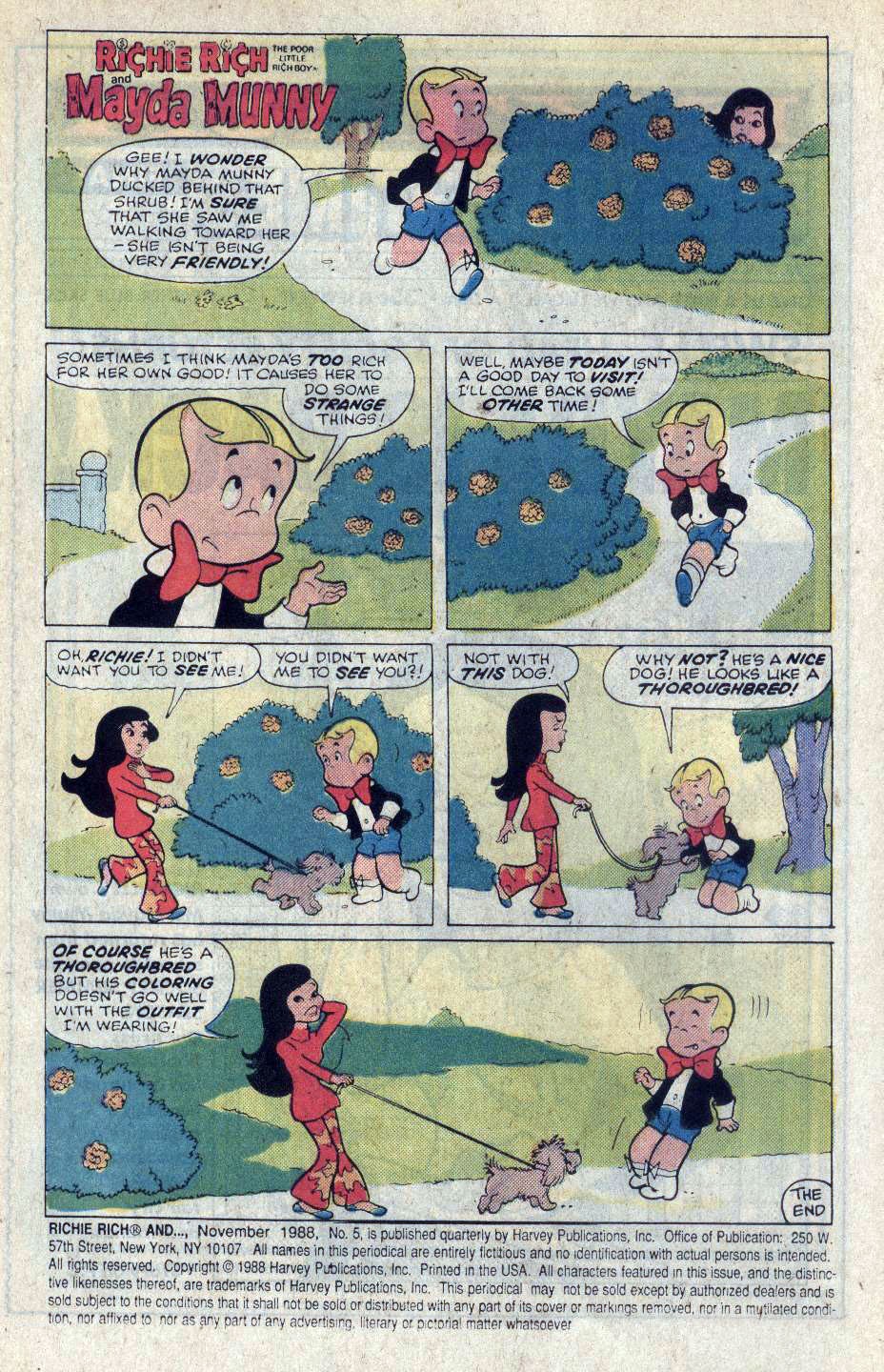 Read online Richie Rich And [...] comic -  Issue #5 - 4