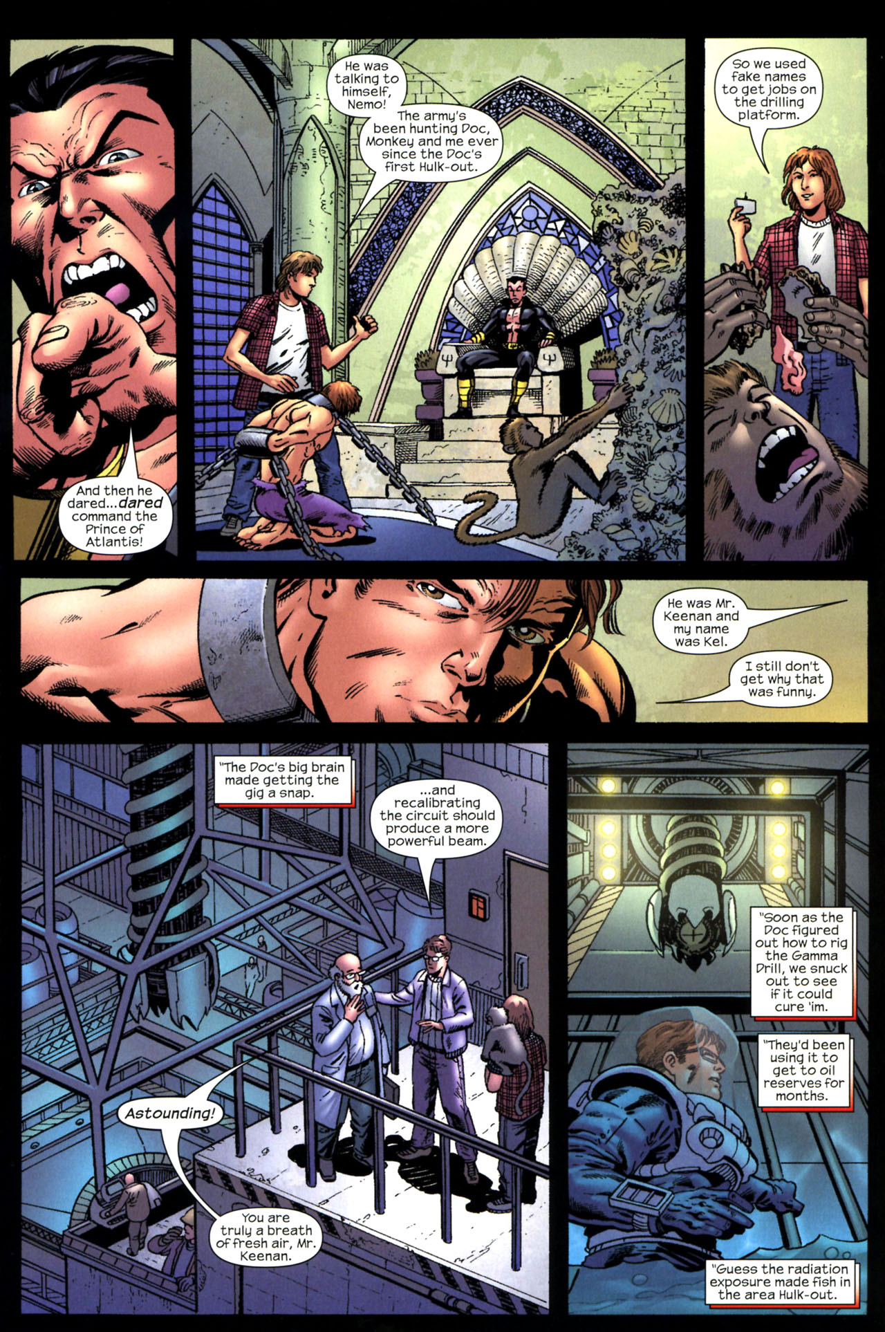 Read online Marvel Adventures Hulk comic -  Issue #6 - 7
