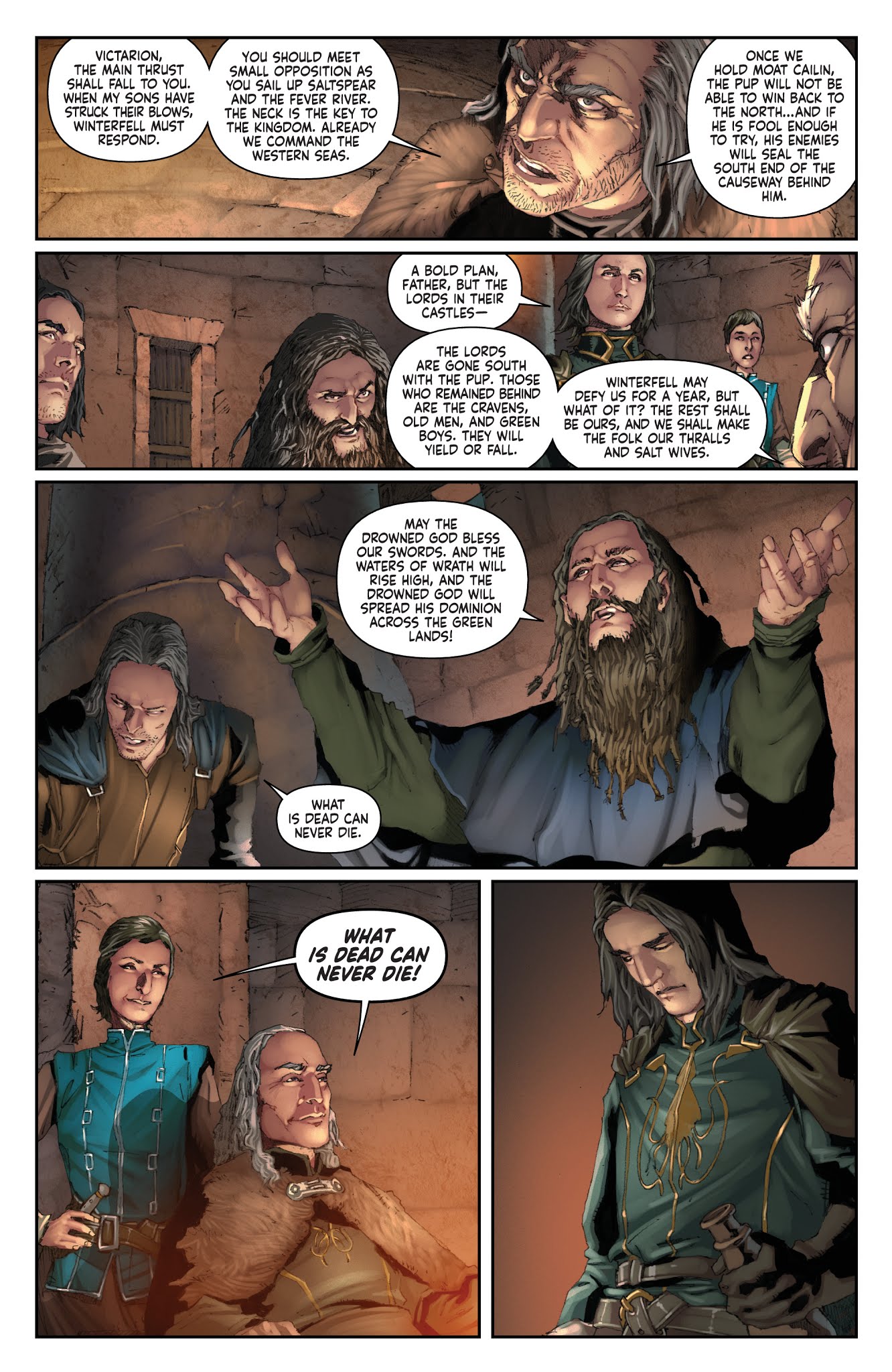 Read online A Clash of Kings comic -  Issue #13 - 13