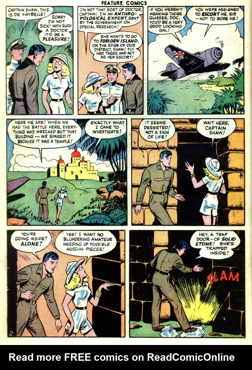 Read online Feature Comics comic -  Issue #100 - 46