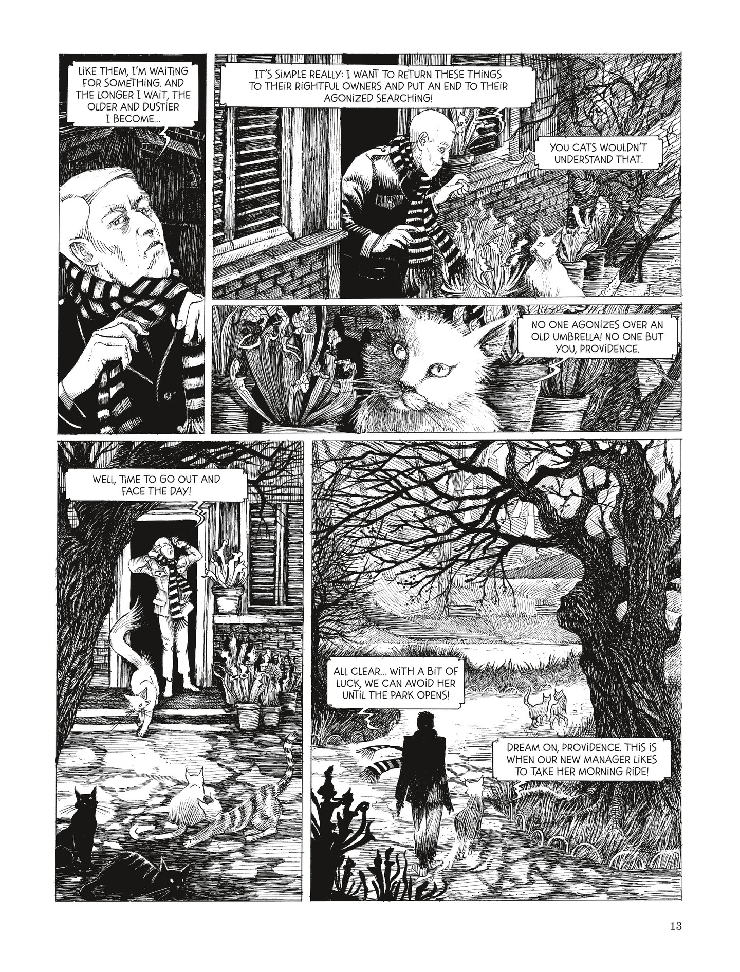 Read online The Monstrous Dreams of Mr. Providence comic -  Issue # TPB - 14