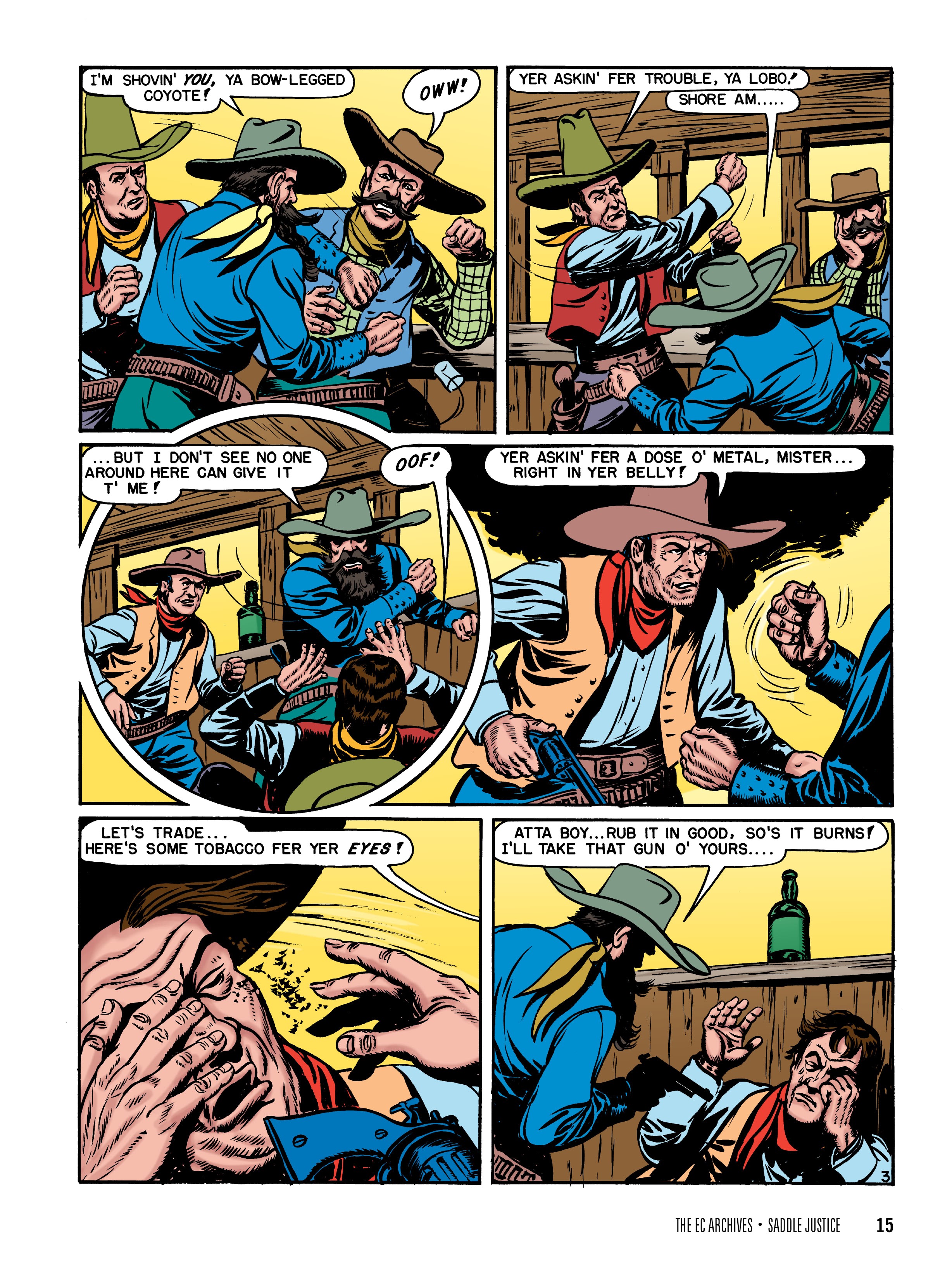 Read online The EC Archives: Saddle Justice comic -  Issue # TPB (Part 1) - 17