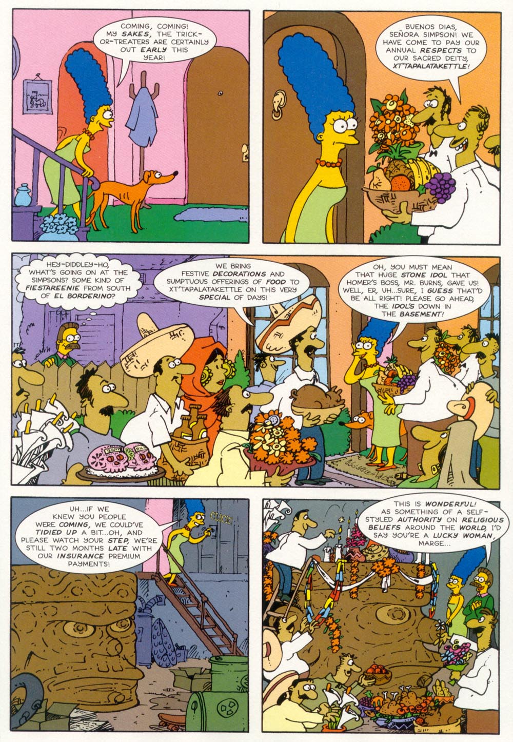 Read online Treehouse of Horror comic -  Issue #5 - 18
