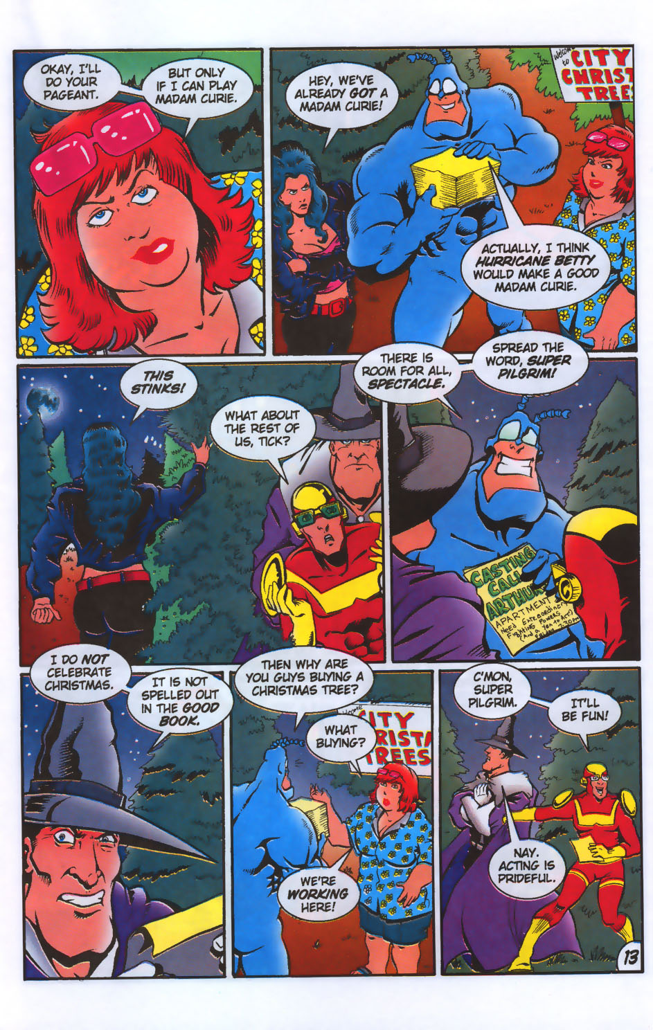 Read online The Tick's Big Xmas Trilogy comic -  Issue #1 - 15