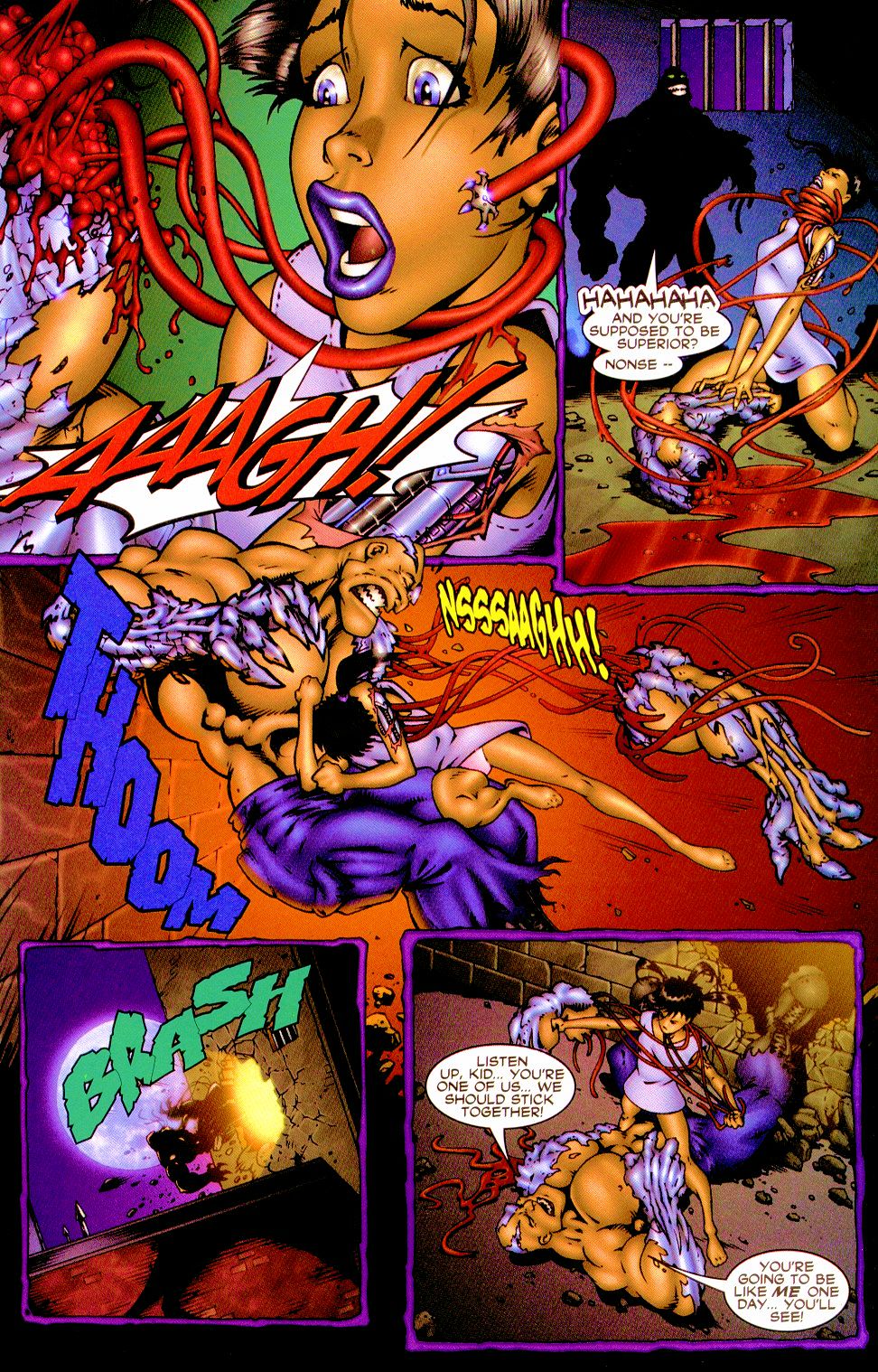 Read online Adrenalynn: Weapon of War comic -  Issue #1 - 23