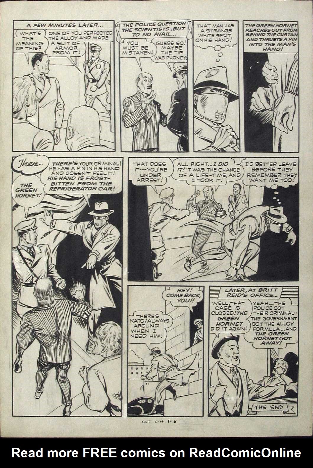 Read online Green Hornet Comics comic -  Issue #9 - 8