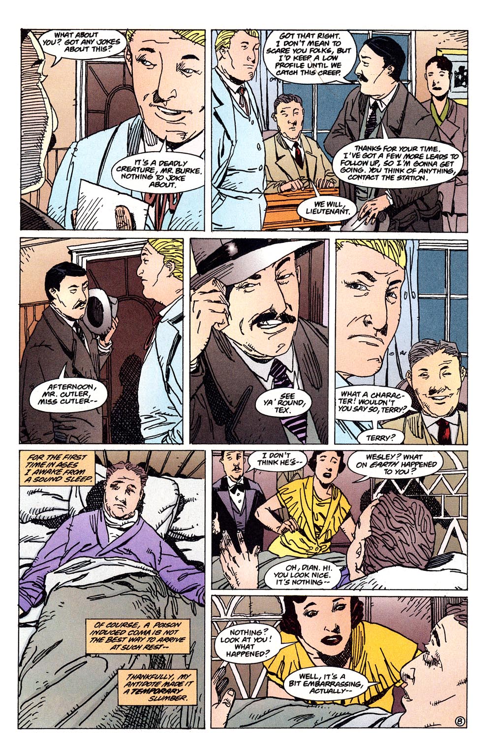 Sandman Mystery Theatre Issue #19 #20 - English 8