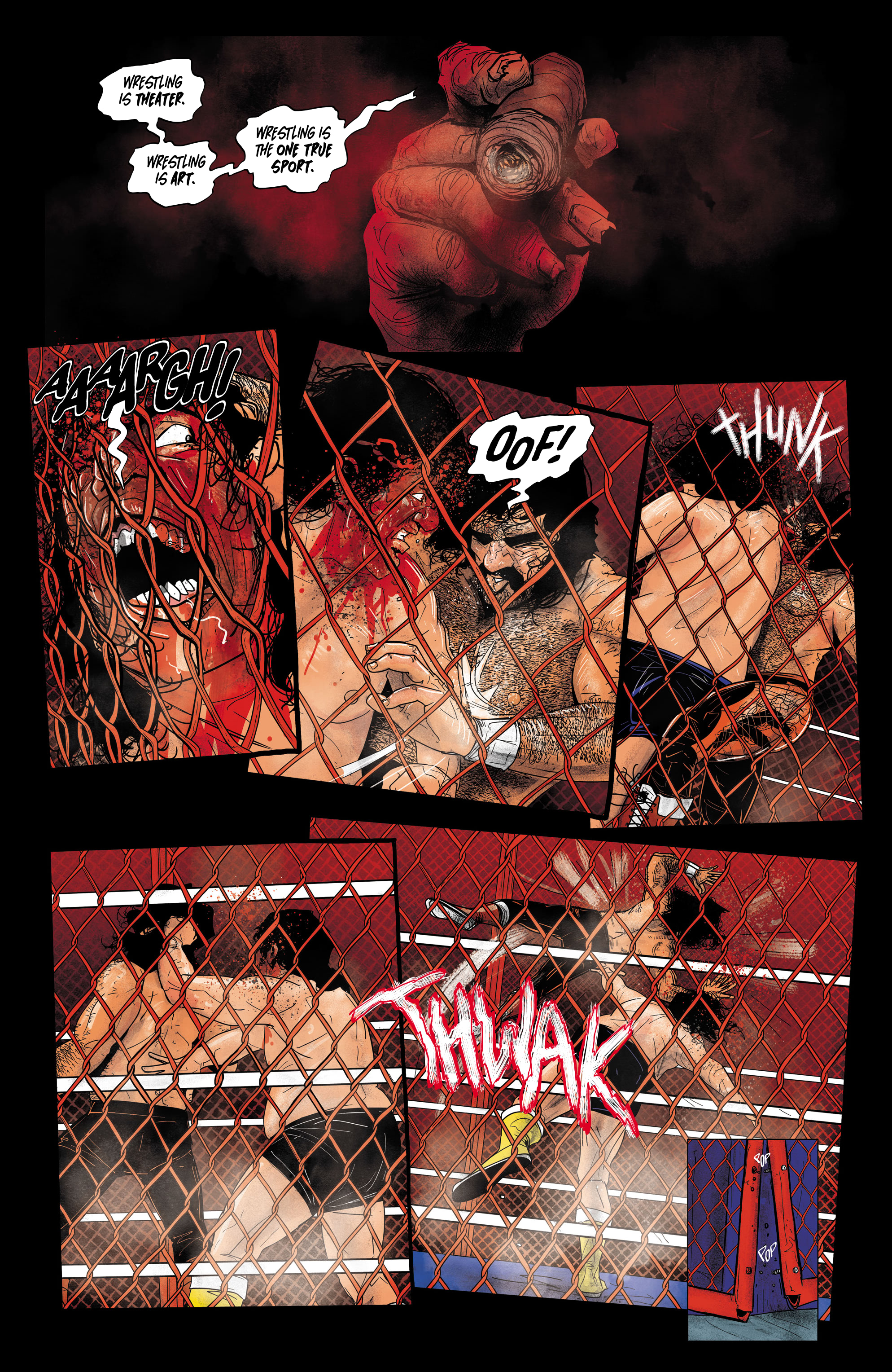 Read online The Crimson Cage comic -  Issue #5 - 14