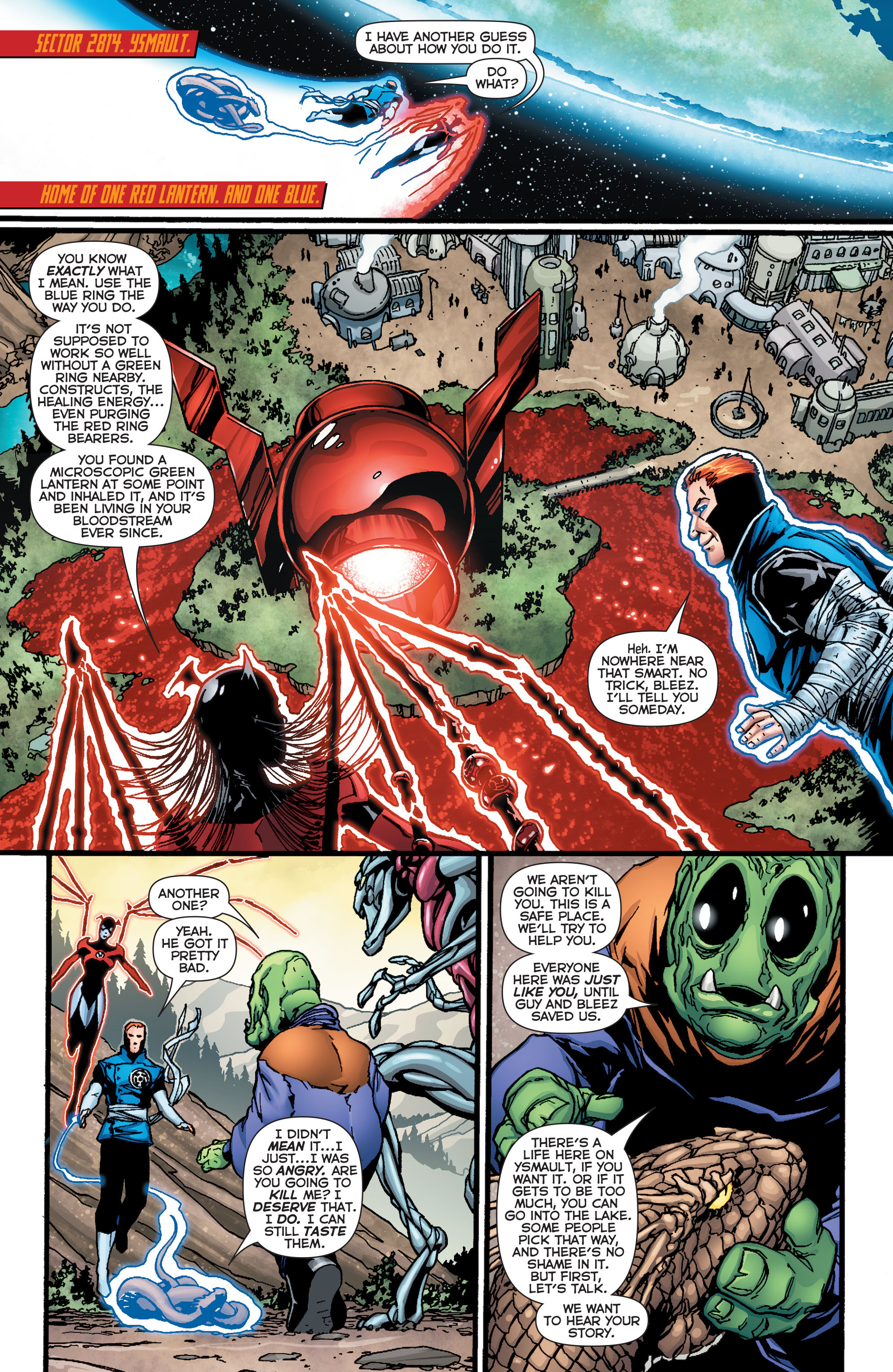 Read online Red Lanterns: Futures End comic -  Issue # Full - 6